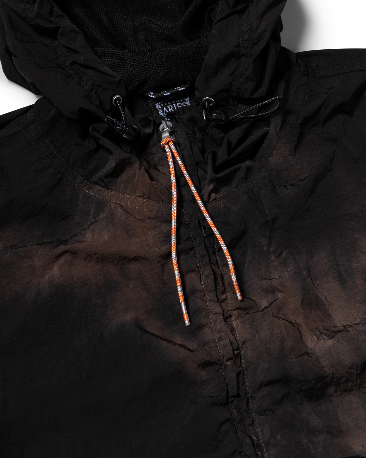 Rag Dye Hooded Windcheater Jacket