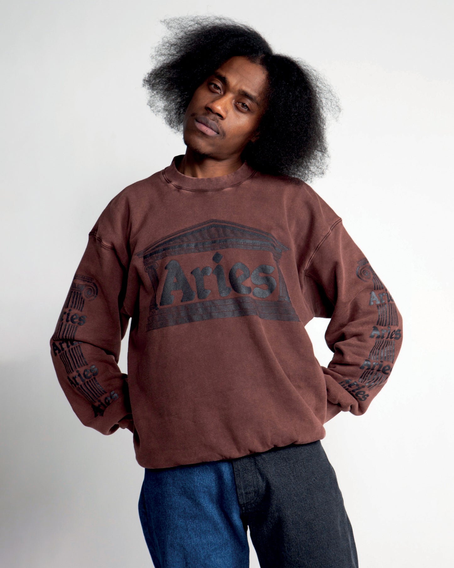 Aged Ancient Column Sweat