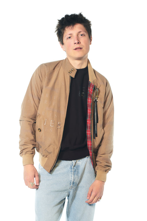 Aries x Baracuta Lasered G9 Harrington Jacket