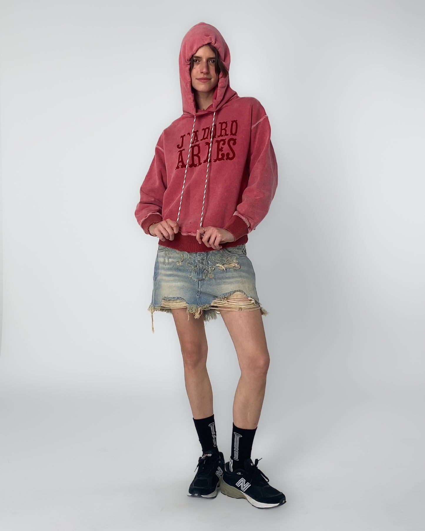 Aged Premium J'adoro Cowboy Hoodie