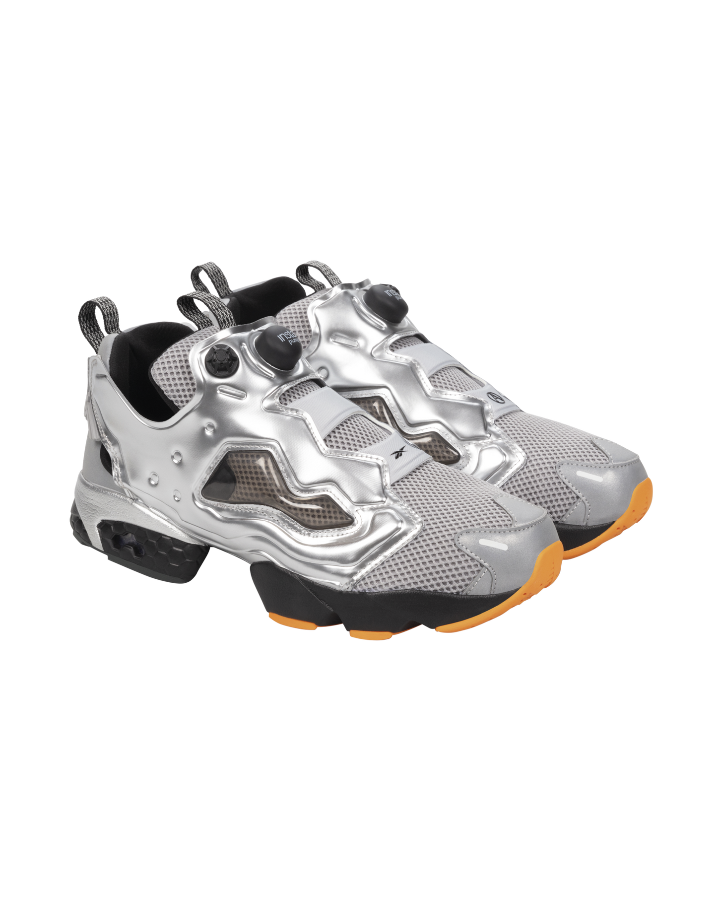 aries x reebok - insta pump fury silver