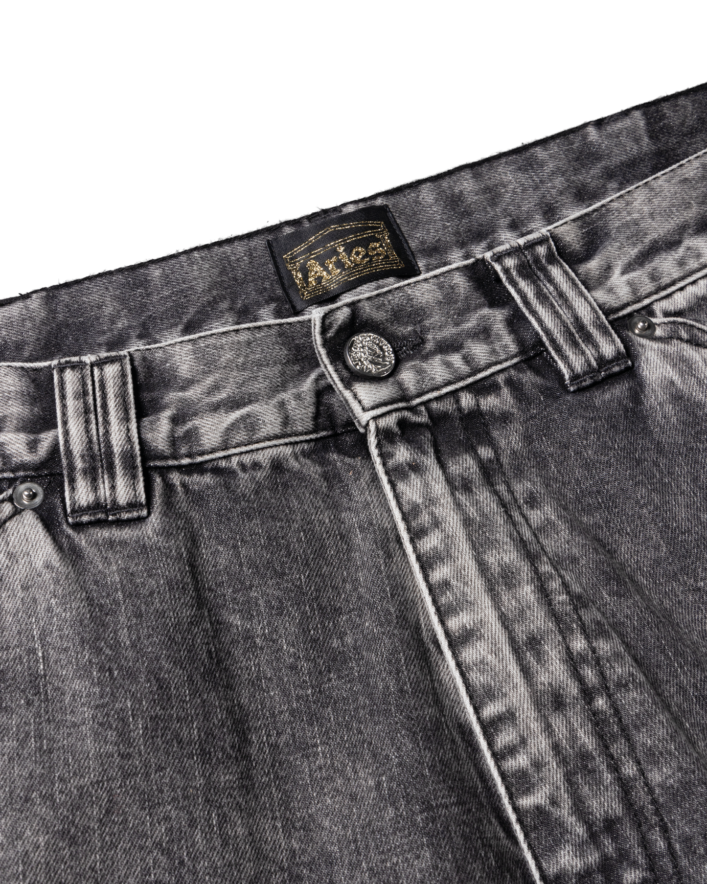 Acid Wash Denim Carpenter Jean