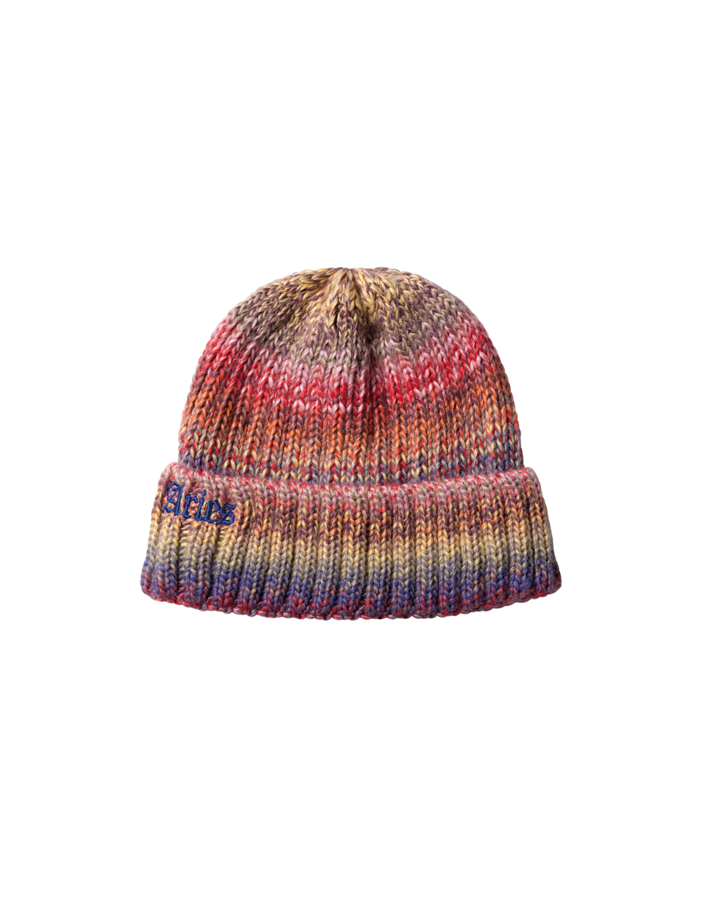 Rib Knit Space Dye Beanie