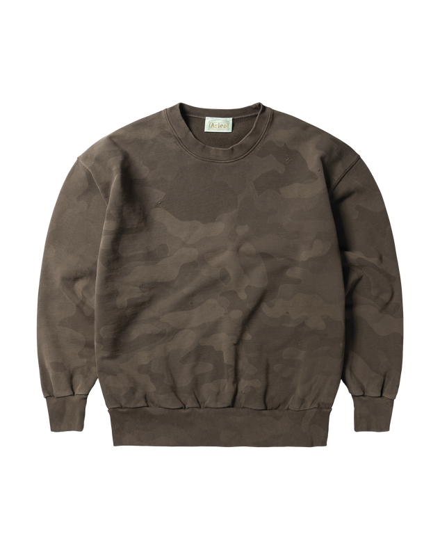 Aged Camo Sweat