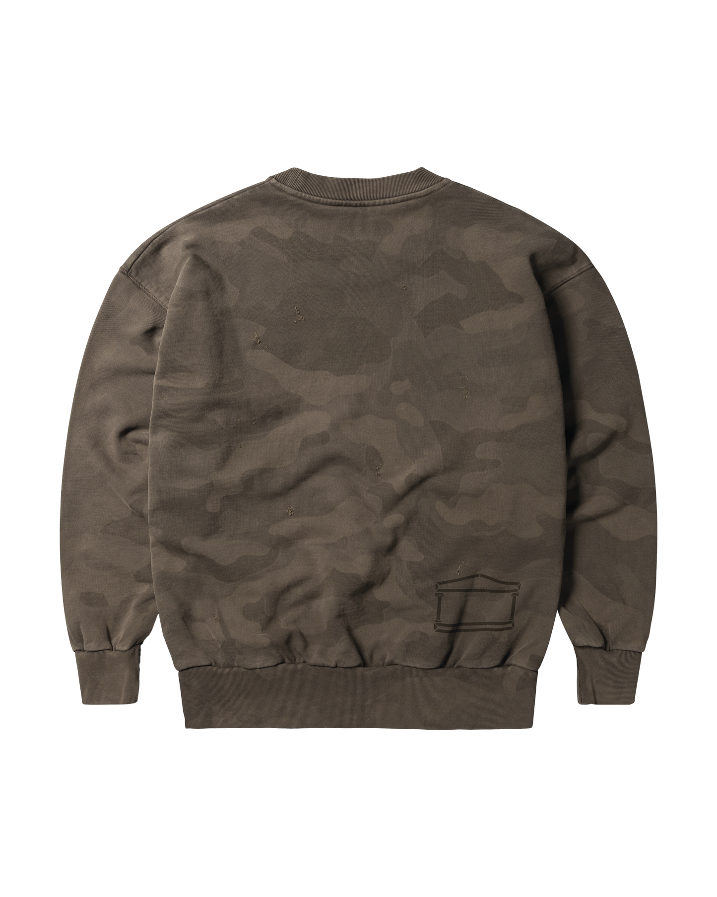 Aged Camo Sweat