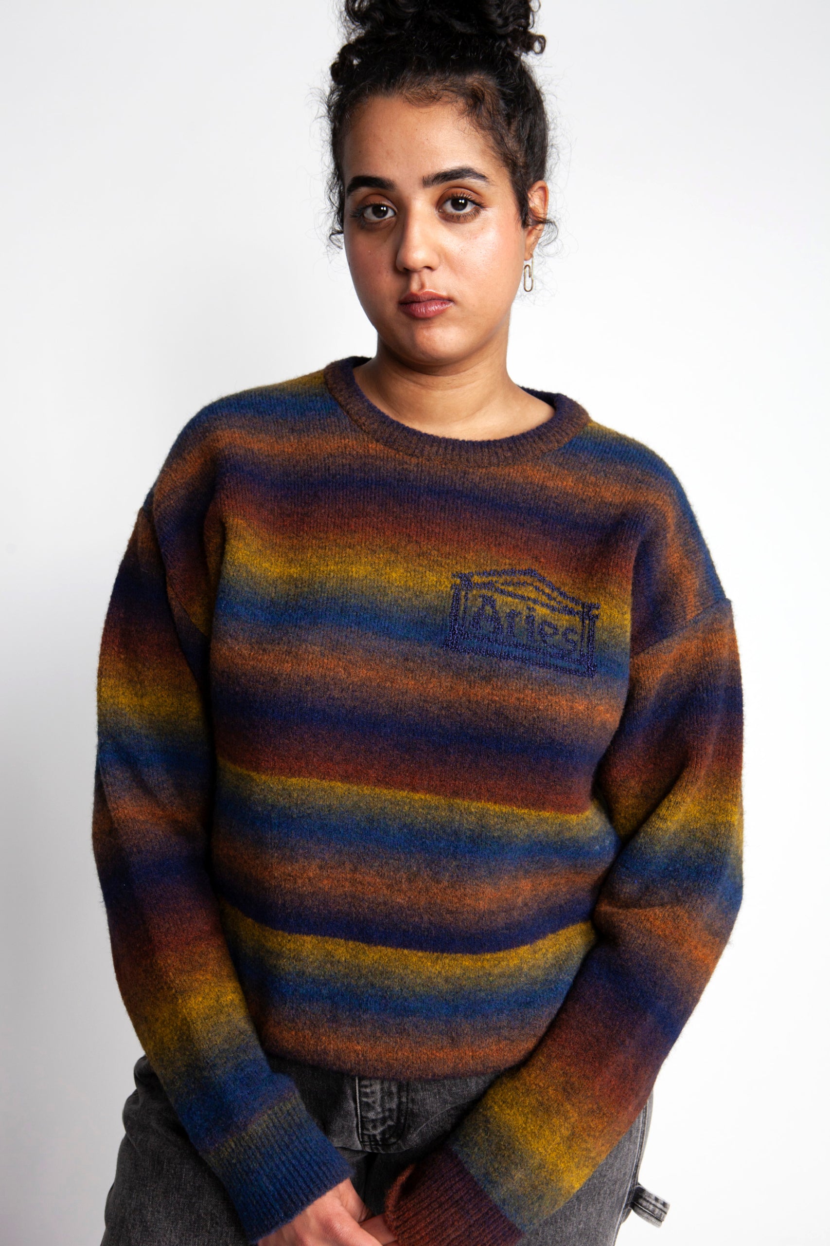 Load image into Gallery viewer, Boucle Space Dye Knit