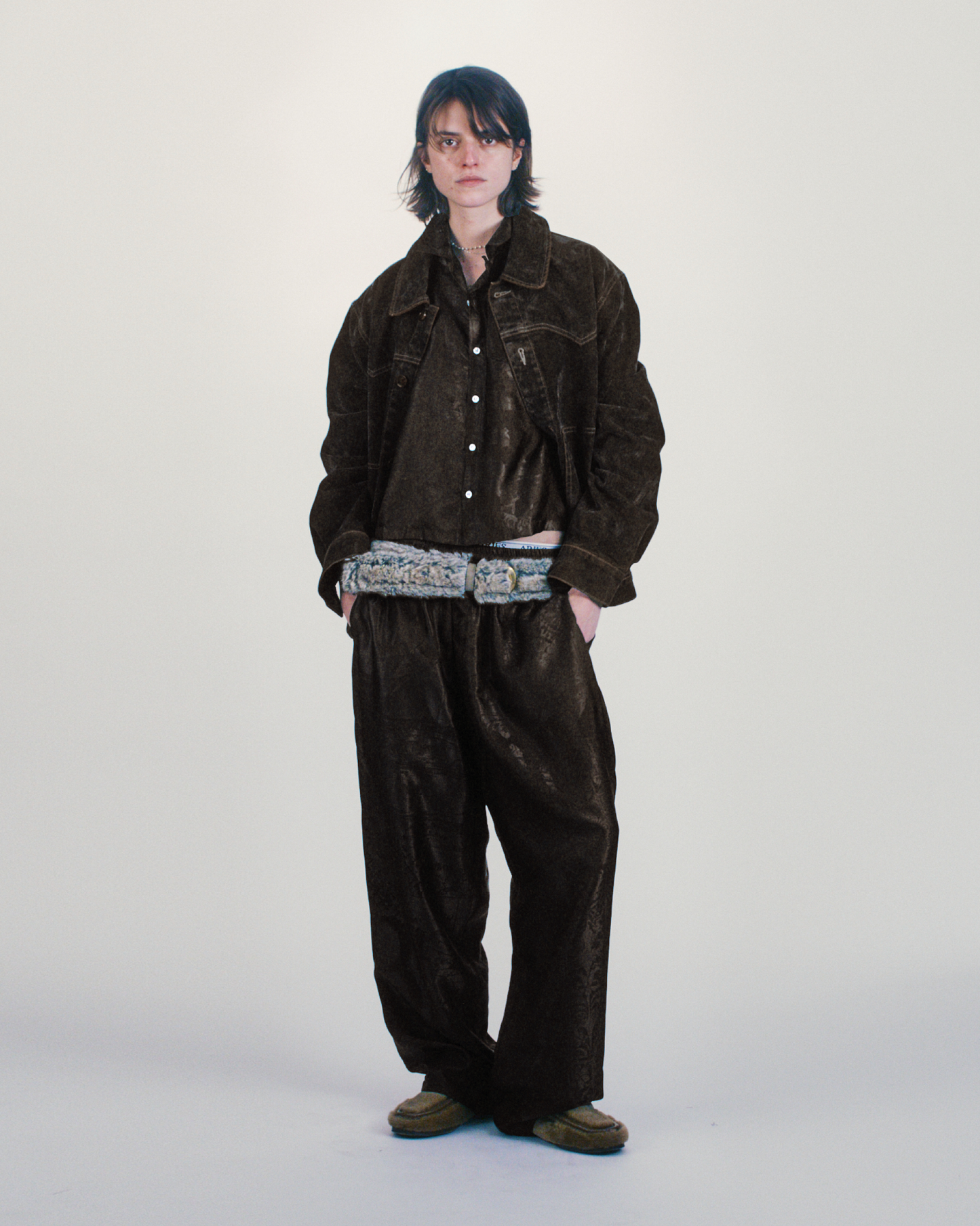 Aries Slaughter Jacquard Slacker Pant