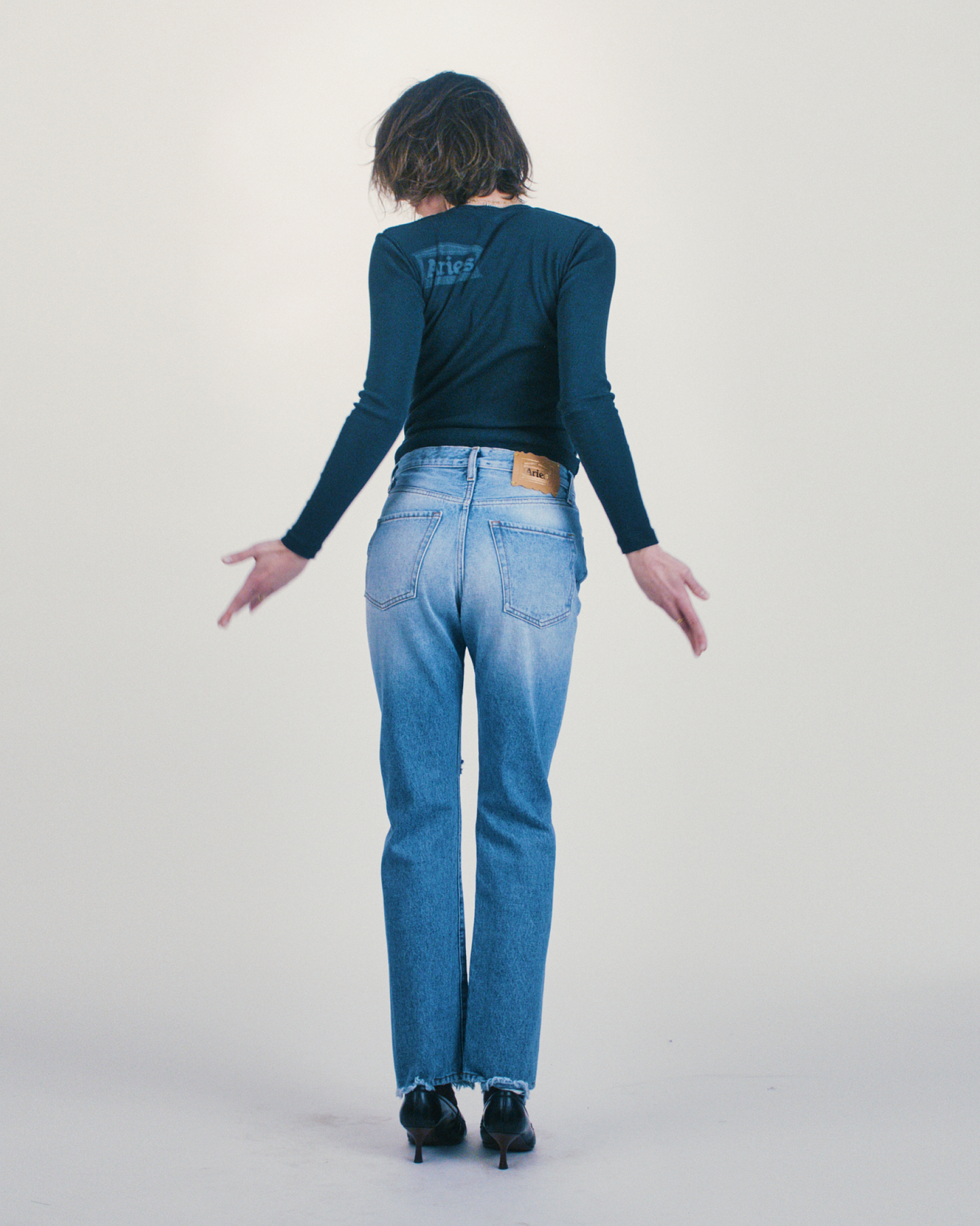 Ancient Temple Baby LS Tee