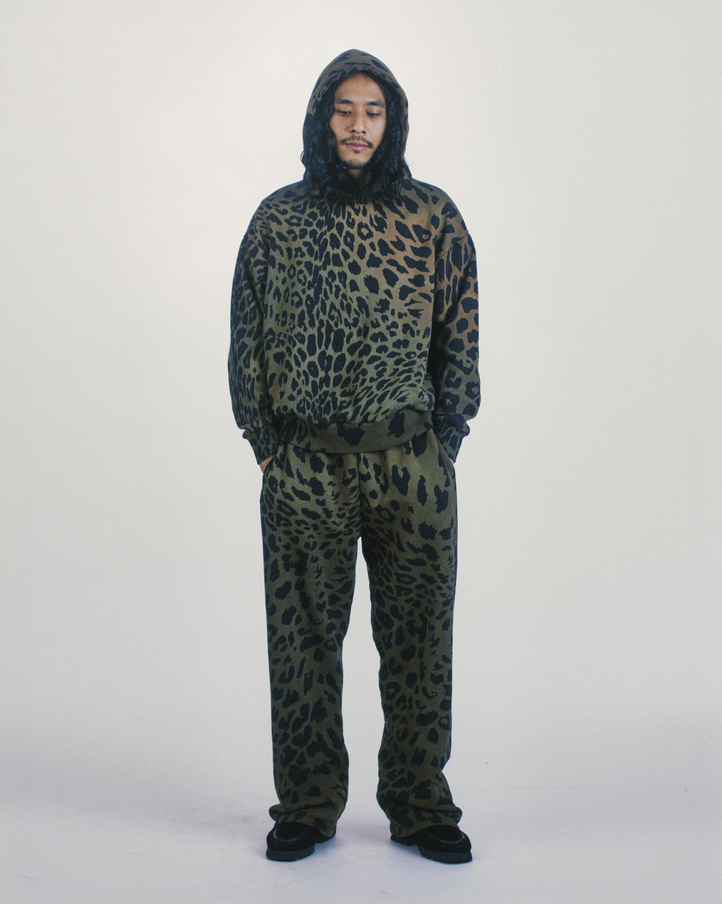 Leopard Tie Dye Hoodie