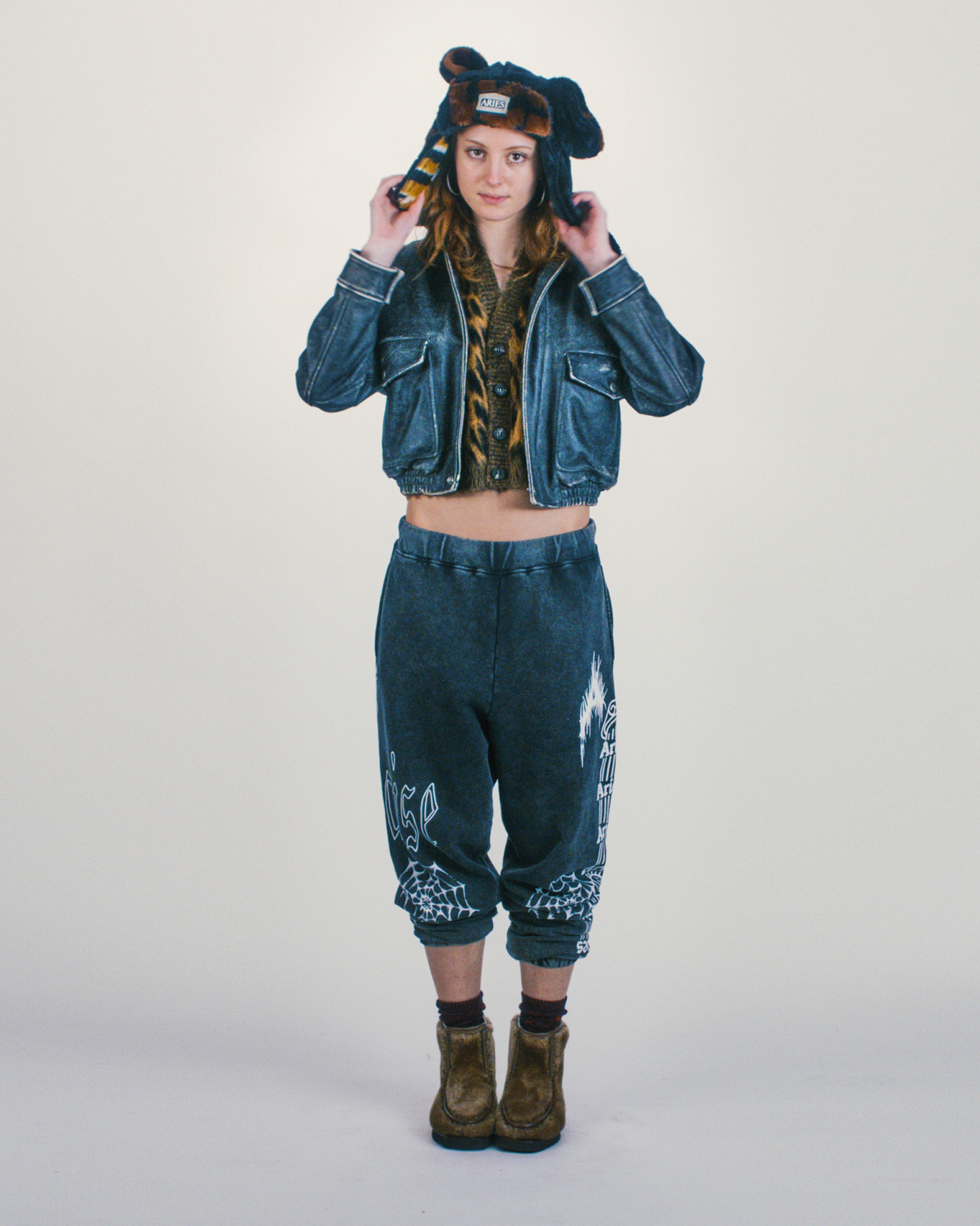 Fuzzy Duck Does He Trapper Hat