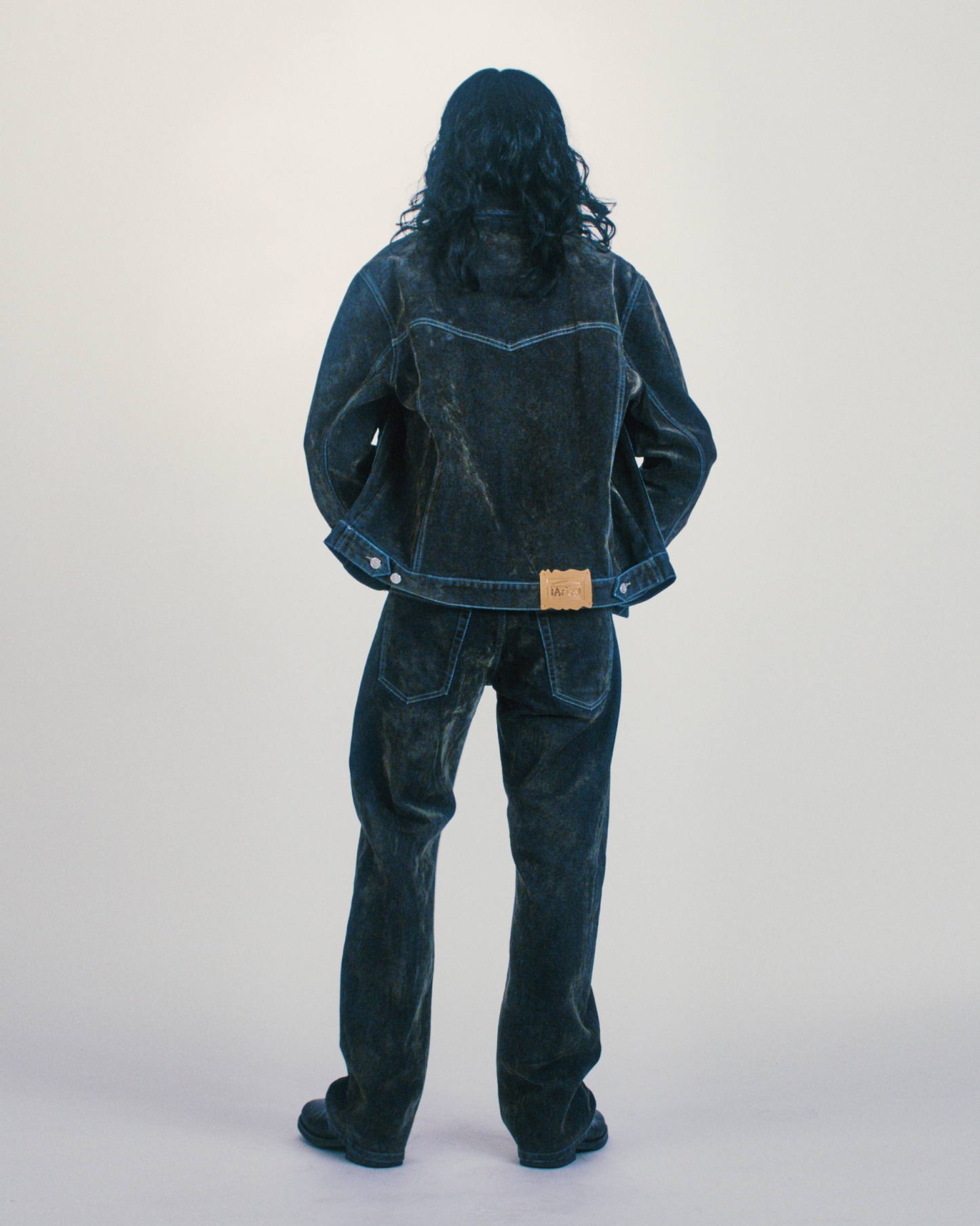 Worn Flock Batten Jean