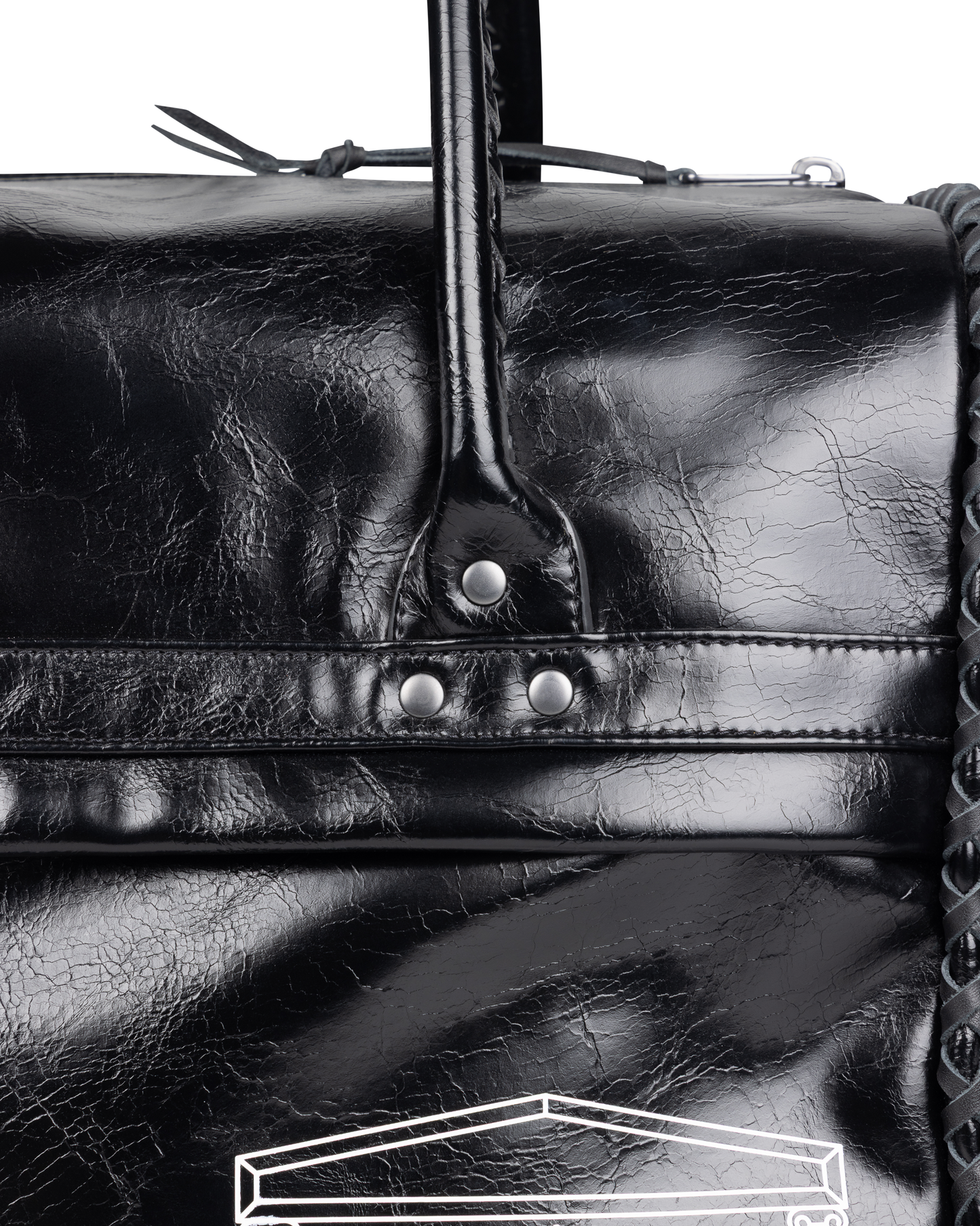 puma x aries whipstitch duffel bag