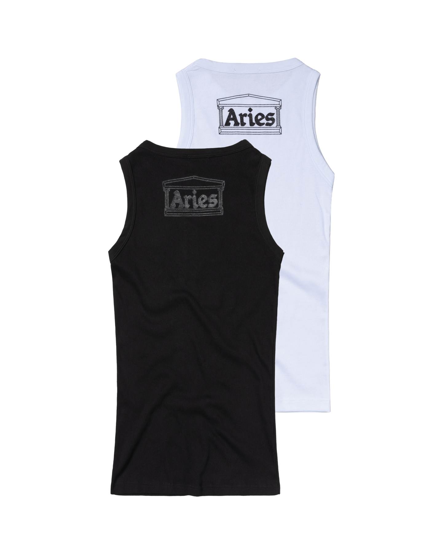 Racer-back Rib Vest (Twin Pack)