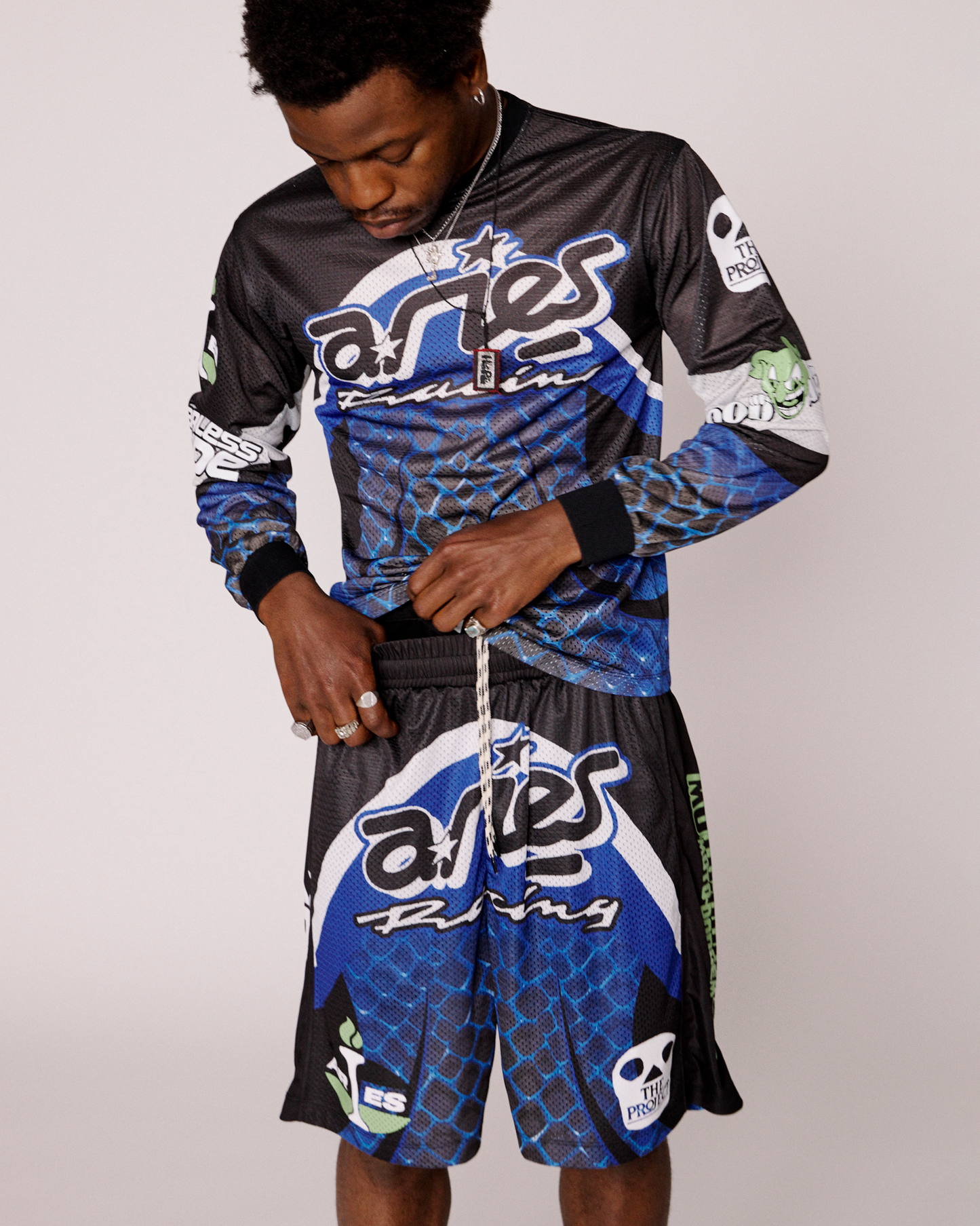 aries end. airtex moto-dodgem shorts