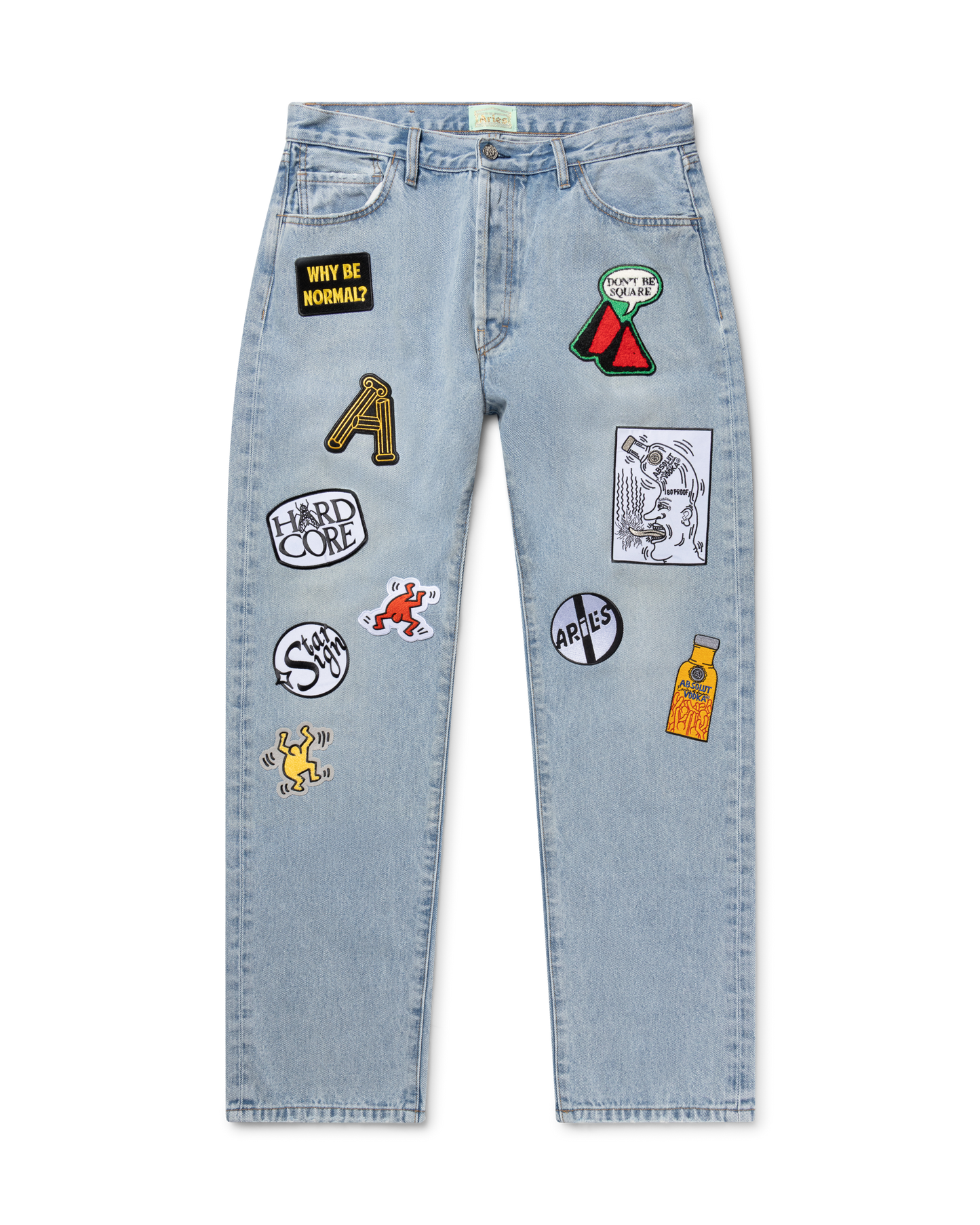 Aries x Absolut Haring Embellished Lilly Jean