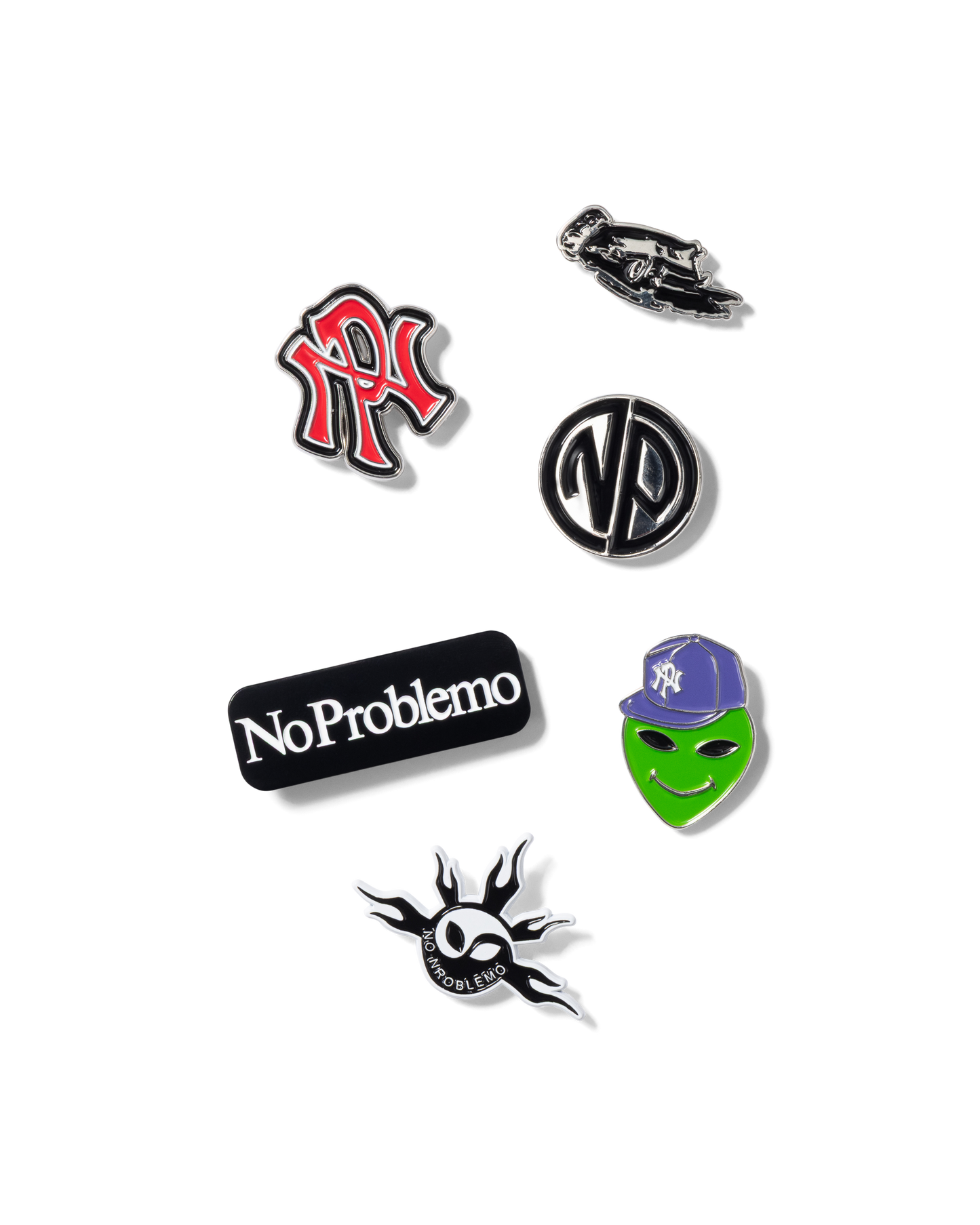 NP Pin Badges Set
