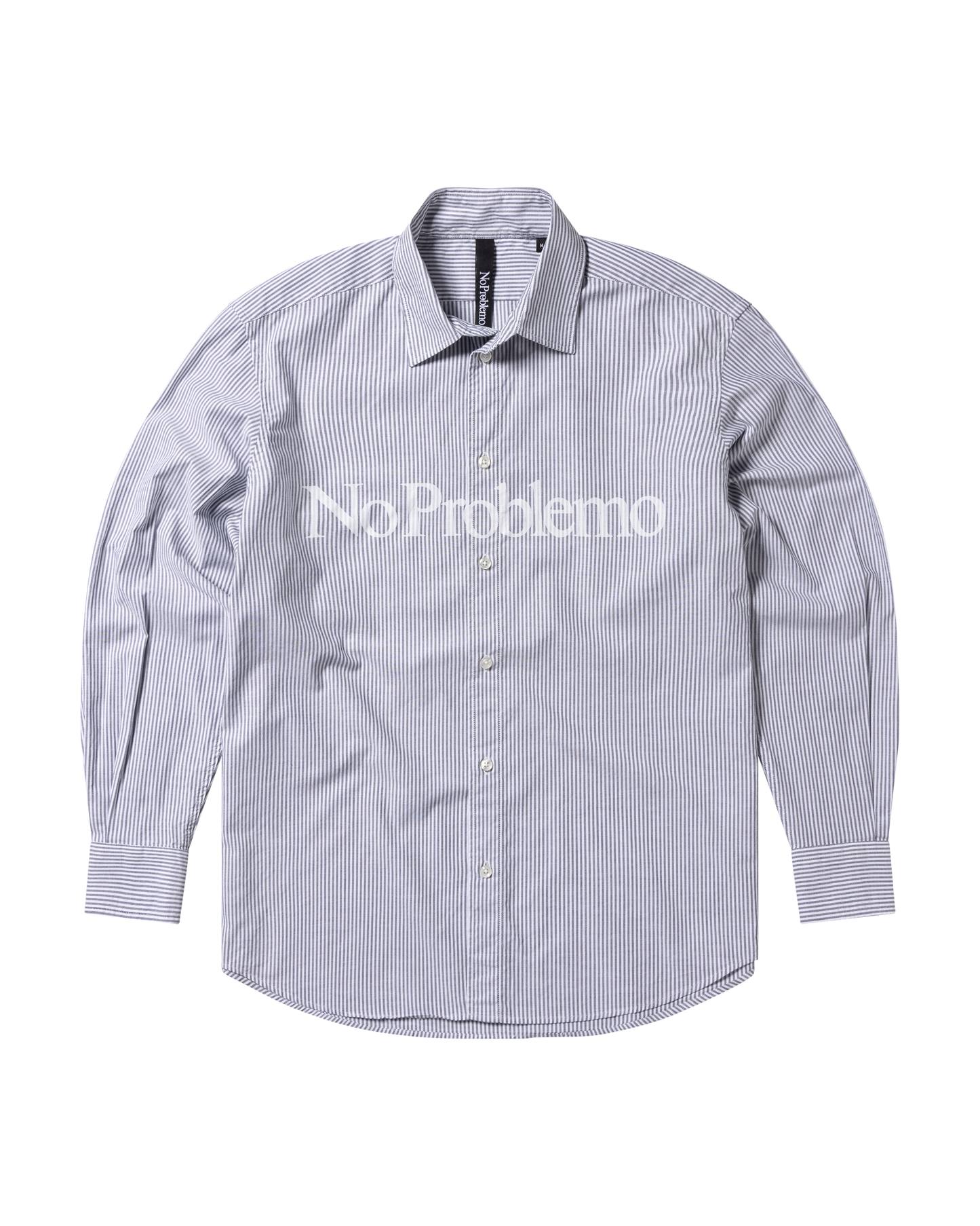 No Problemo Oxford Stripe LS Shirt
