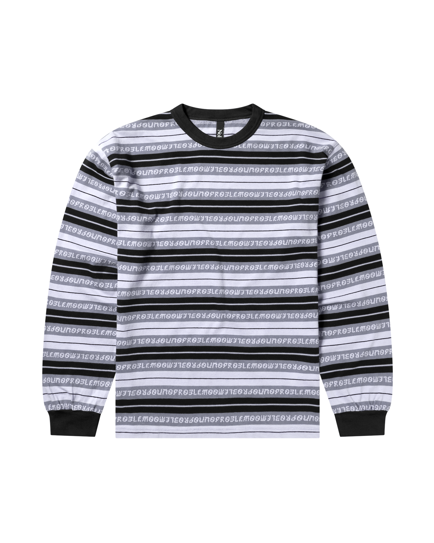 Jacquard Stripe LS Tee -old