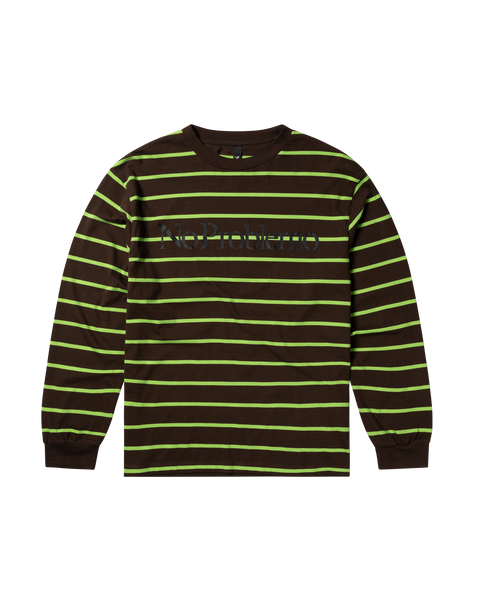 新到着 Problemo No Striped Aries – Multi Tee LS トップス