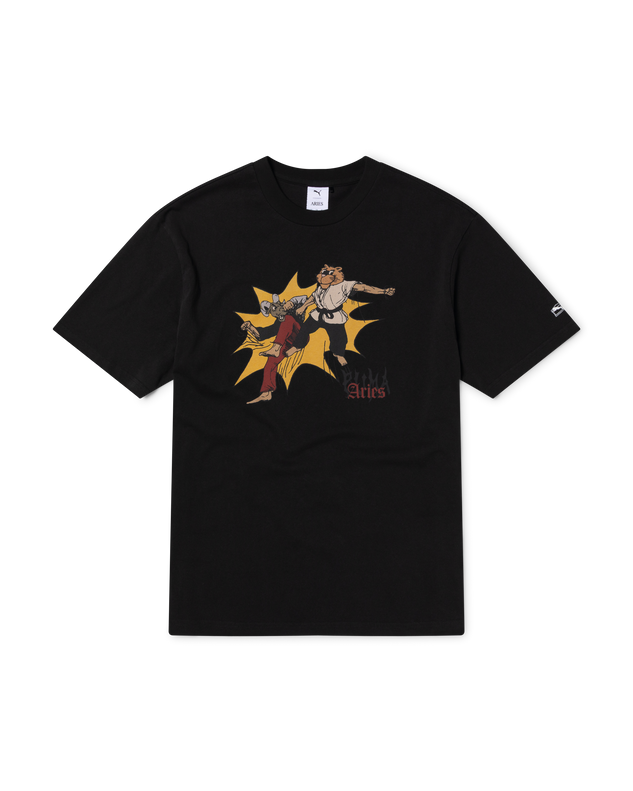 puma x aries fighter ss tee