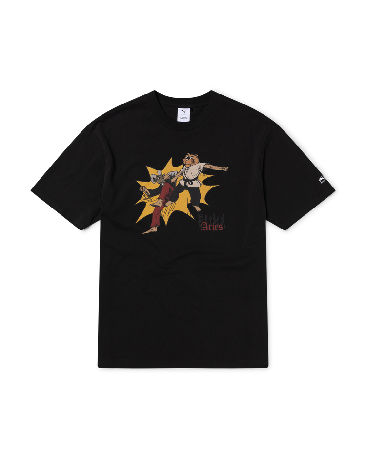 puma x aries fighter ss tee