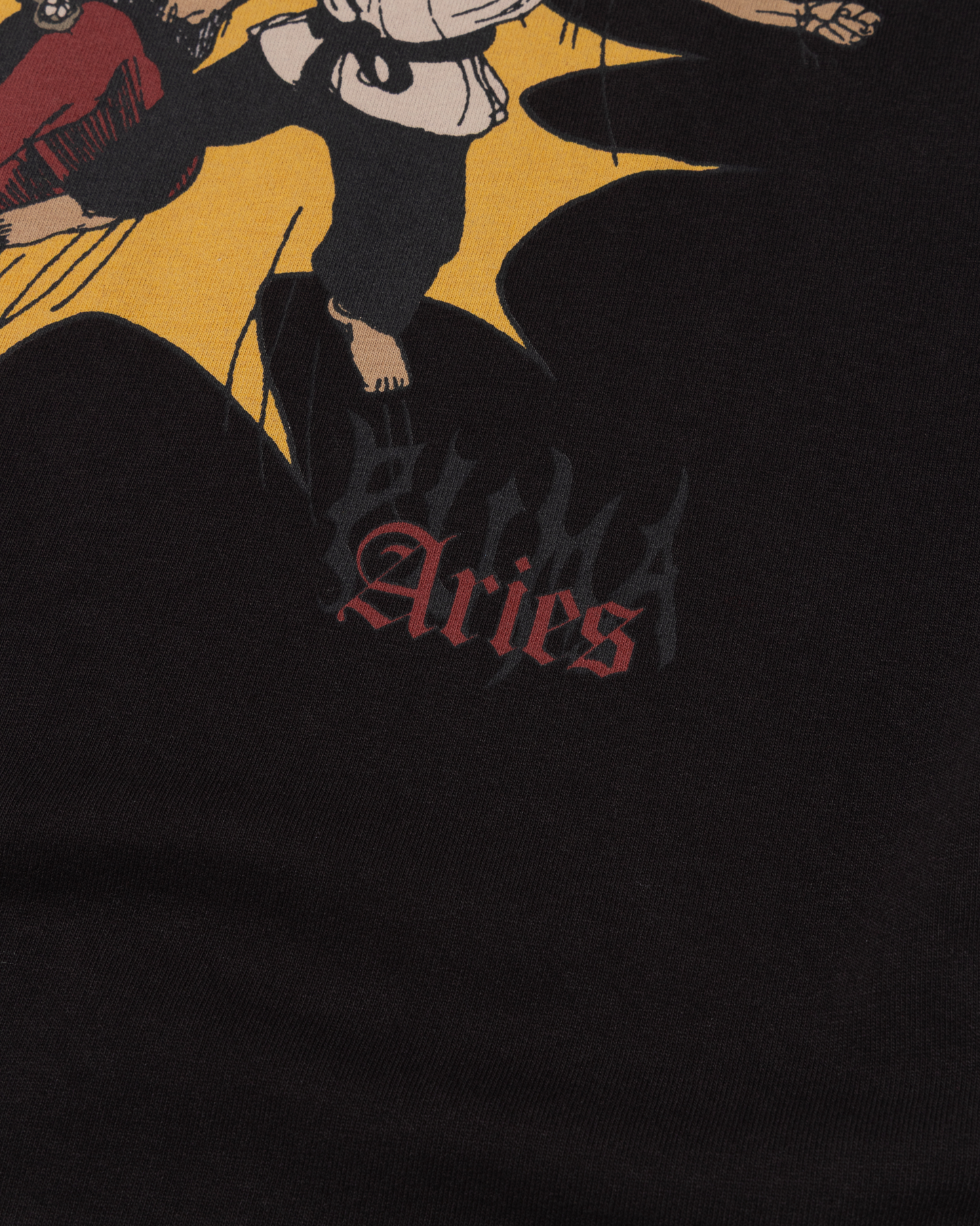 puma x aries fighter ss tee