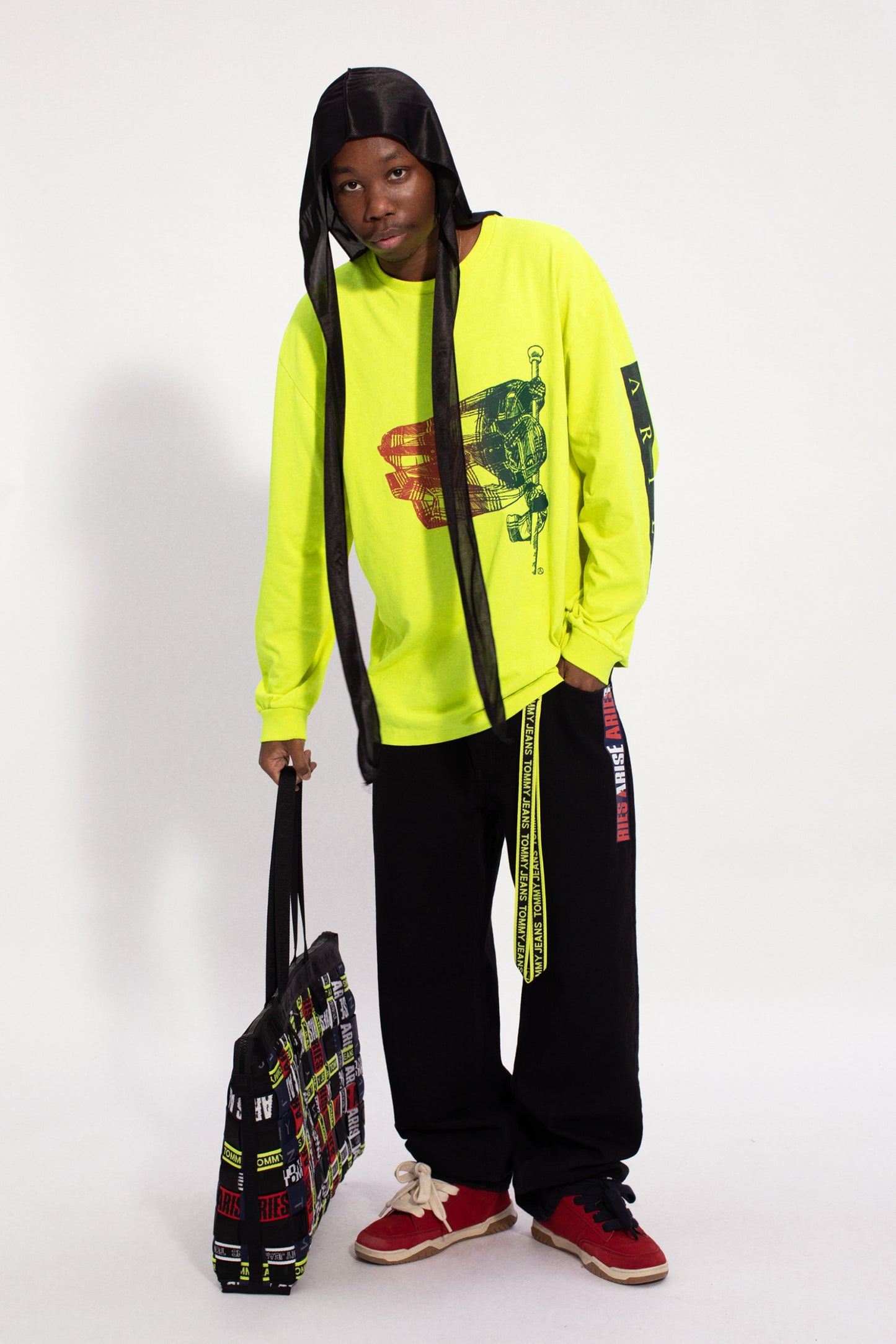 Tommy x Aries Logo Webbing Shopper