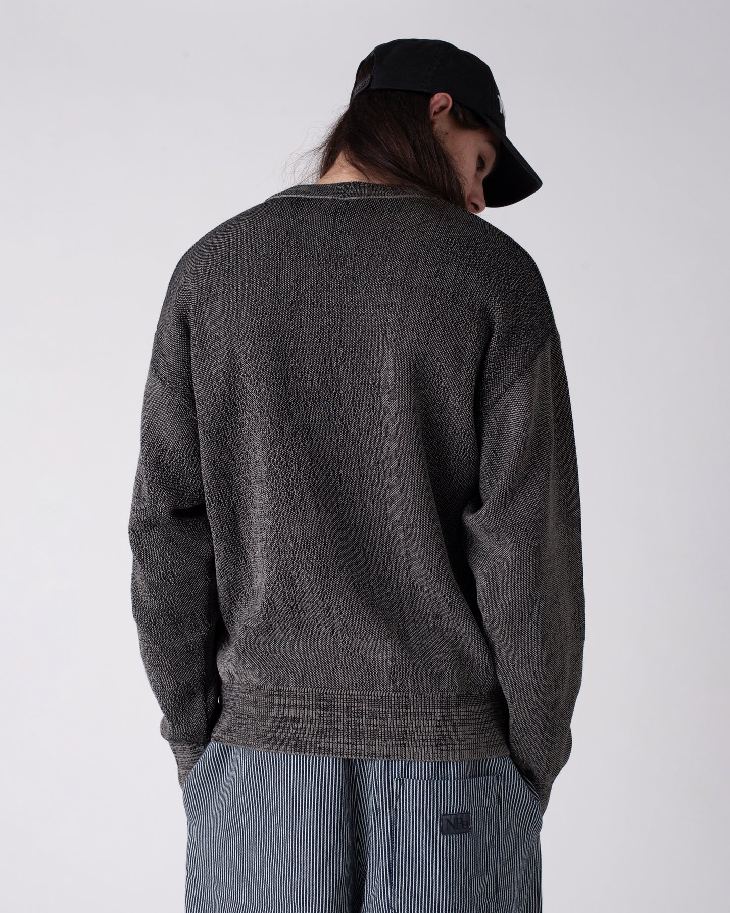 Glitch Knit Crew Neck