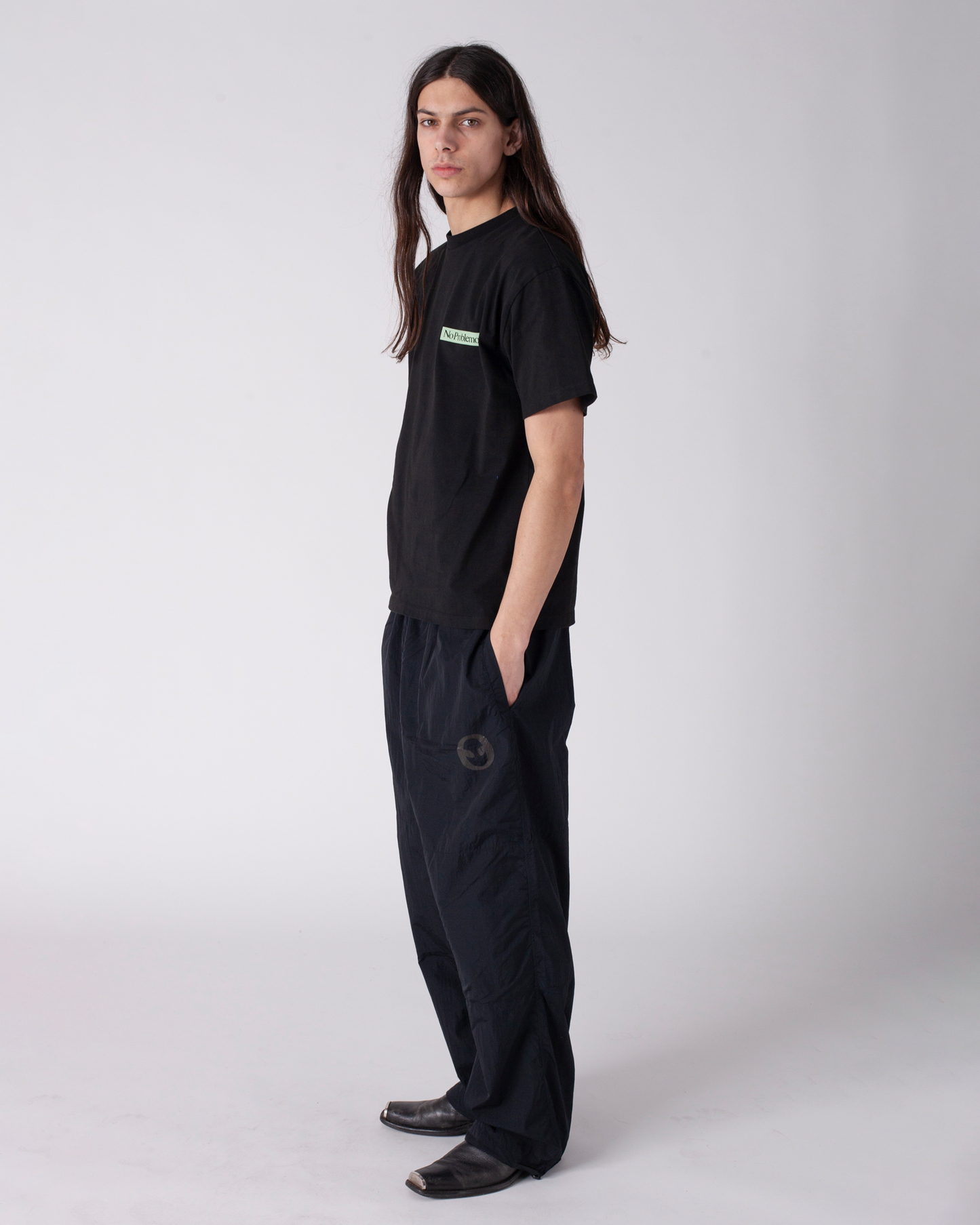 Nylon Track Pants