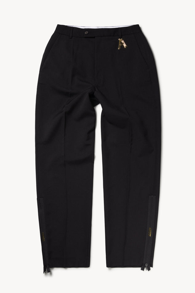 Zip Detail Tailored Trousers
