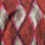 Digi Patchwork V Neck Knit