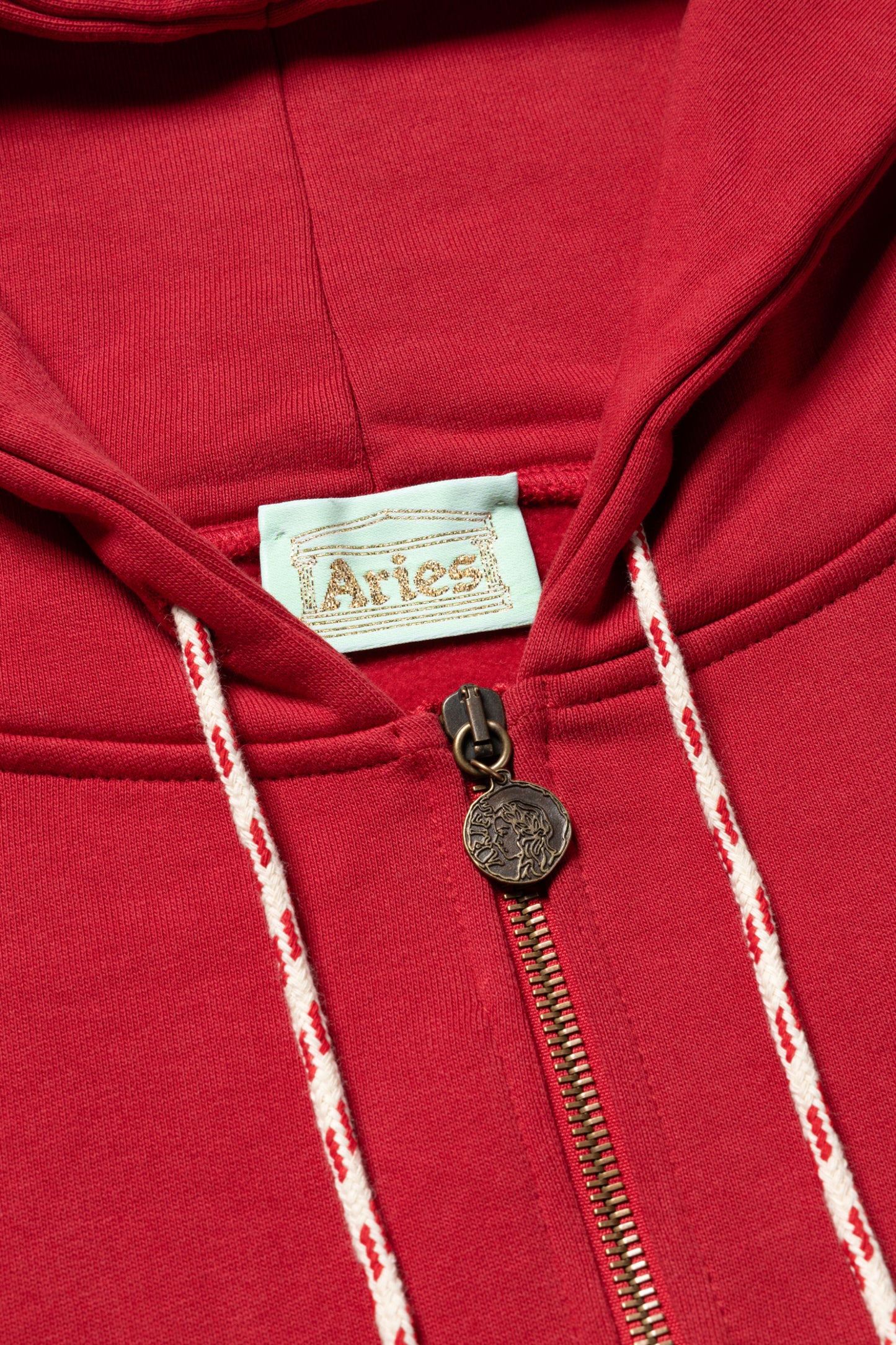 Temple Zip Through Hoodie