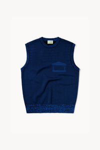 Glitch Temple Knit Vest