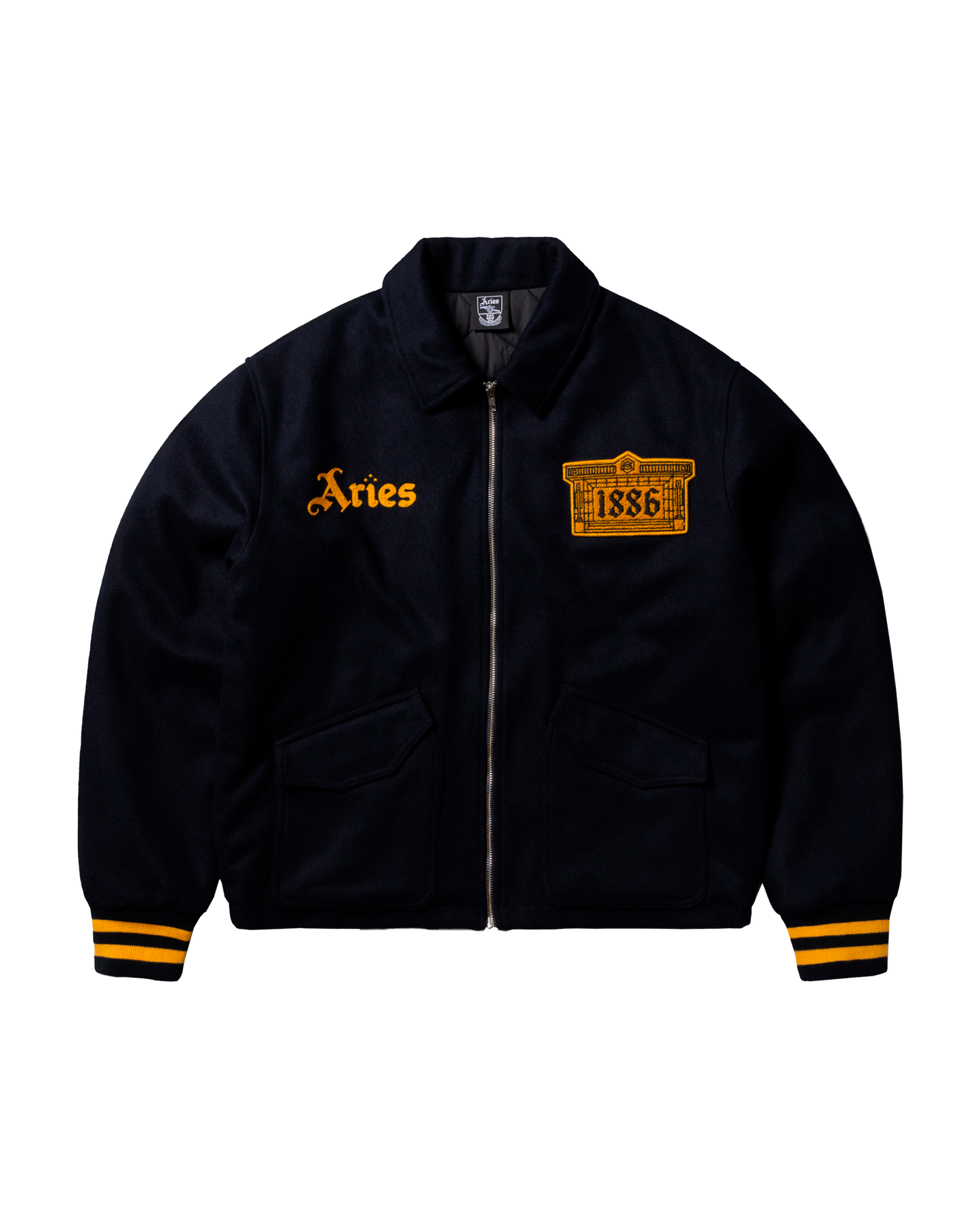 Arsenal X Aries Wool Bomber Jacket