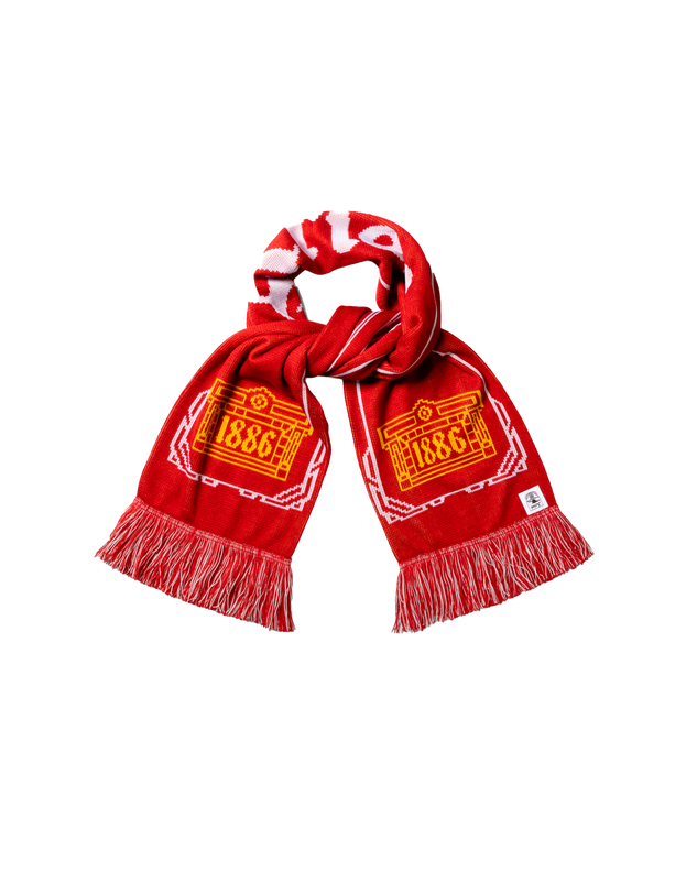 Arsenal X Aries Column Logo Scarf