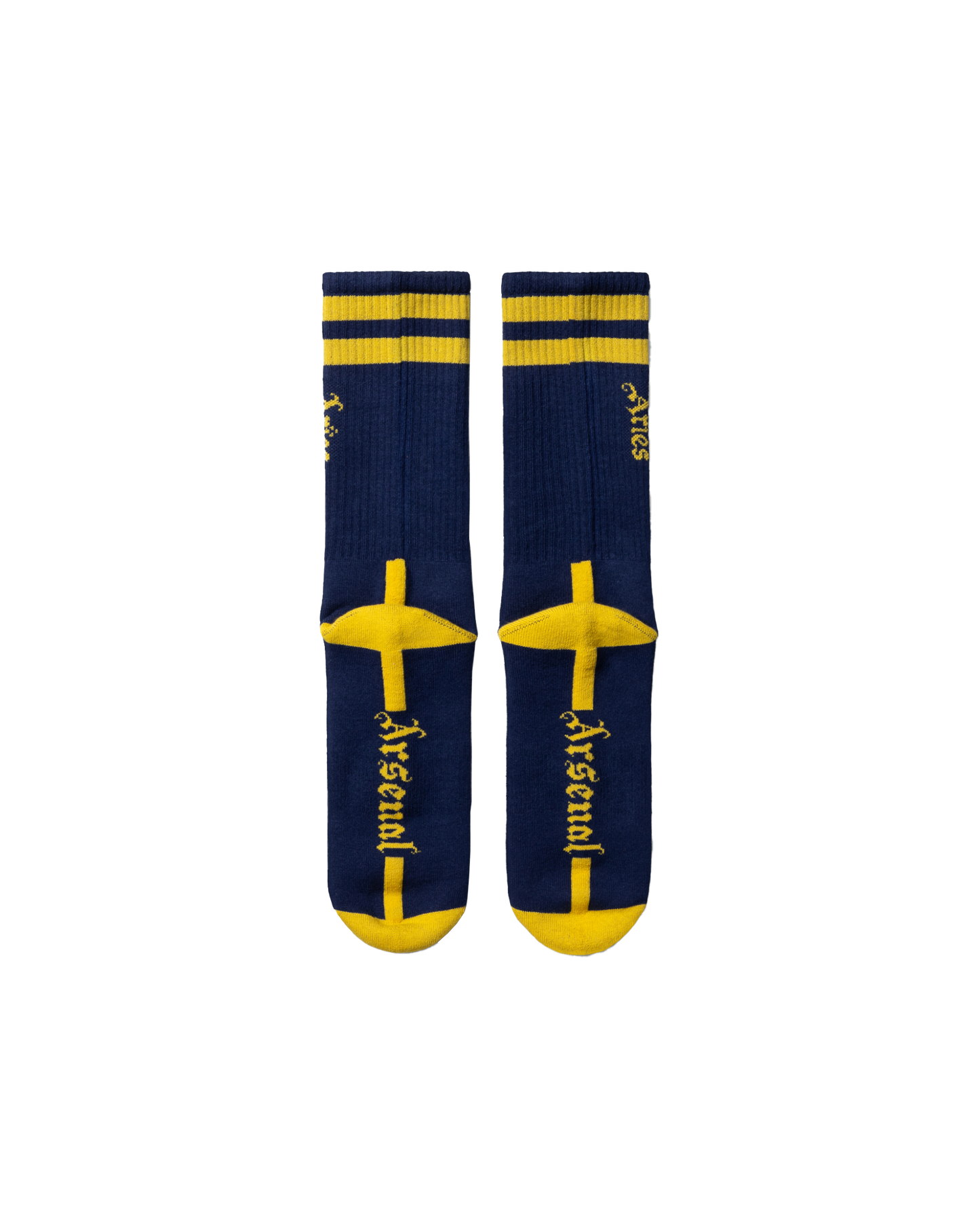 Arsenal X Aries Logo Socks - 2 Pack