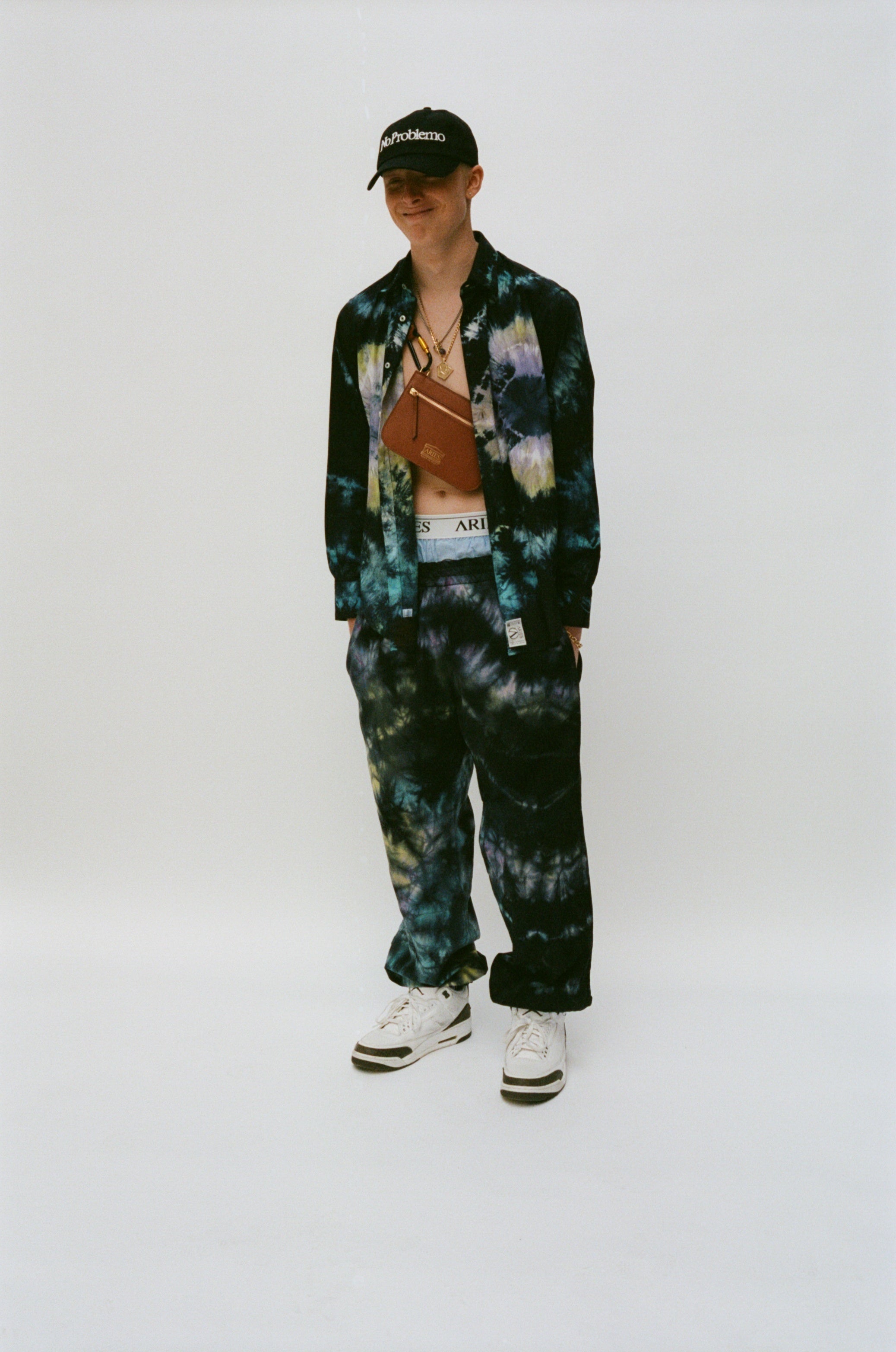 Load image into Gallery viewer, Cotton Tie-Dyed Track Pant