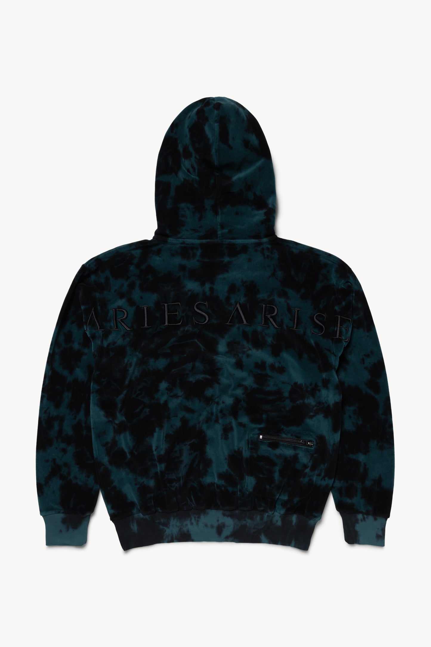 Tie-Dye Velour Hoodie