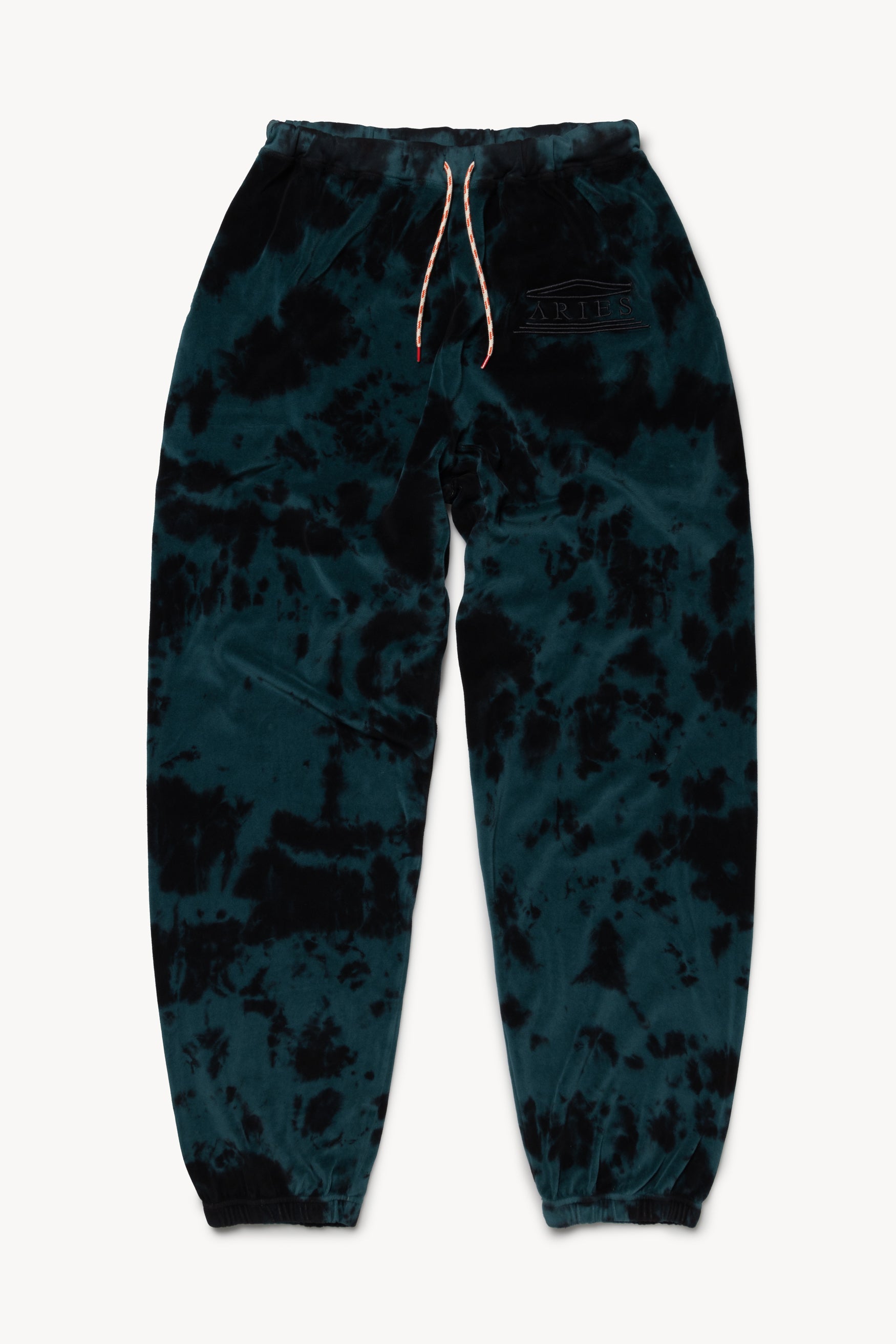 Aries x Juicy Couture Tie Dye Track Pants in Dark Green