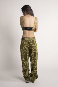 Crinkle Camo Walking Trouser