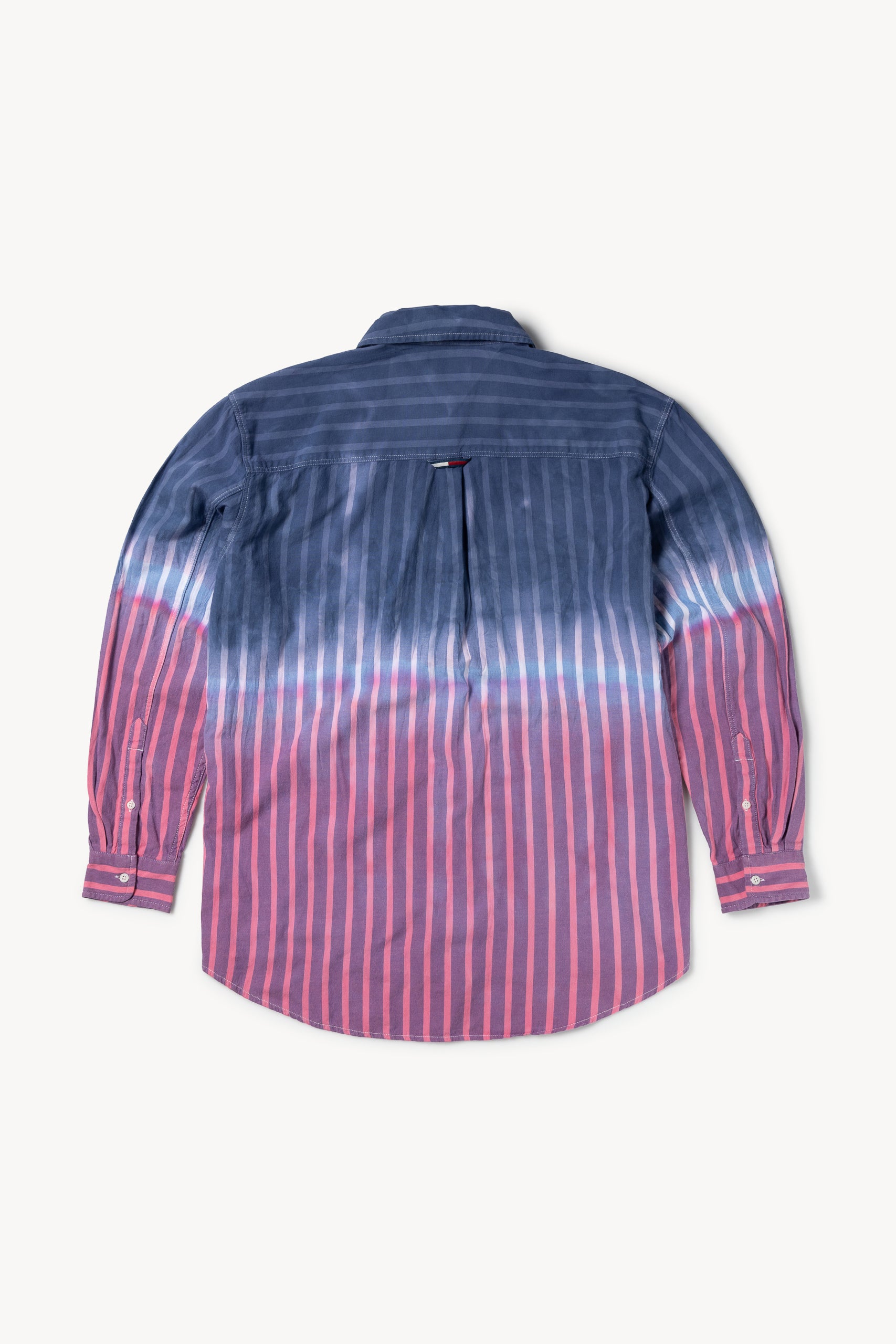 Load image into Gallery viewer, Tommy x Aries Remade: Overprinted Wide Stripe Tie-Dye Shirt
