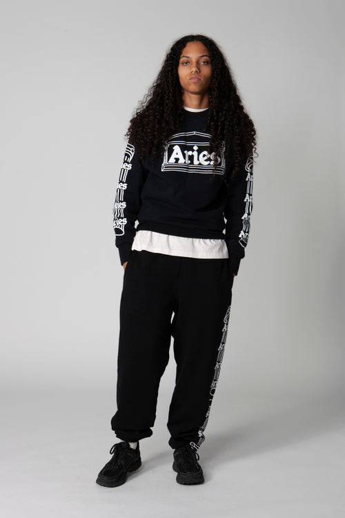 ARIES: pants for woman - Black  Aries pants FUAR00300 online at