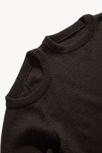 Shoulder Hole Lambswool Knit