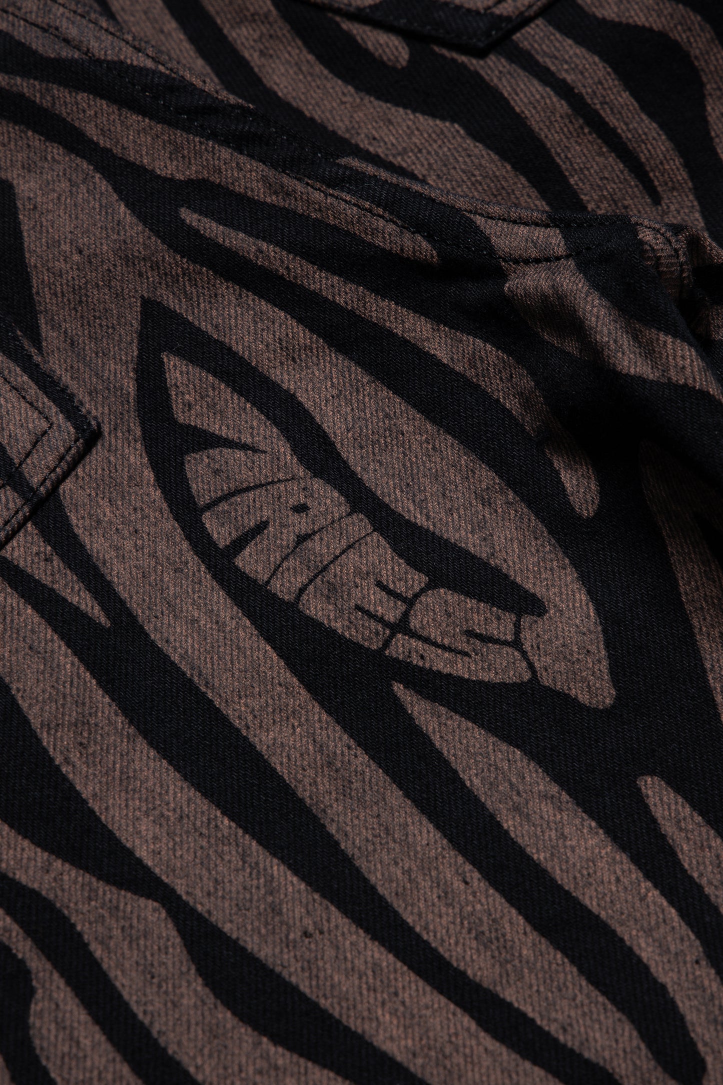 Tiger Print Milou Jean