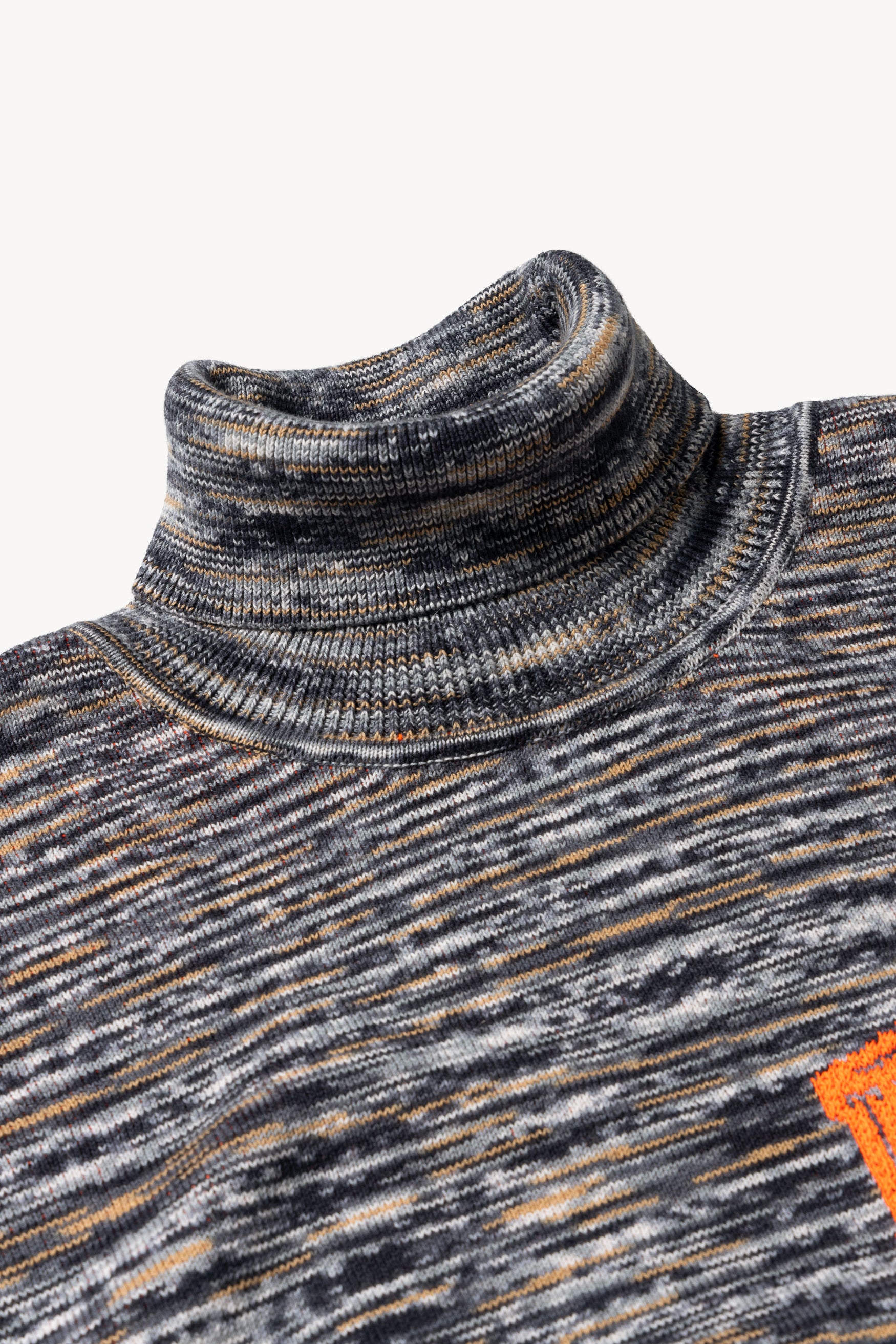 Load image into Gallery viewer, Temple Space Dye Turtleneck Knit