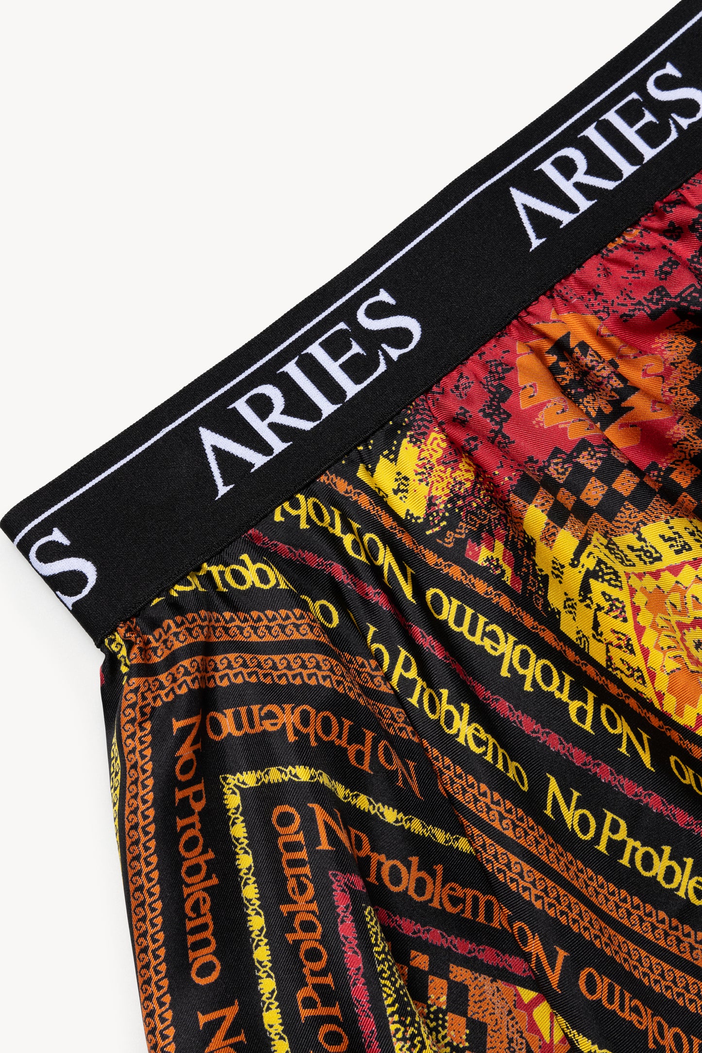 Scarf Print Handkerchief Silk Skirt