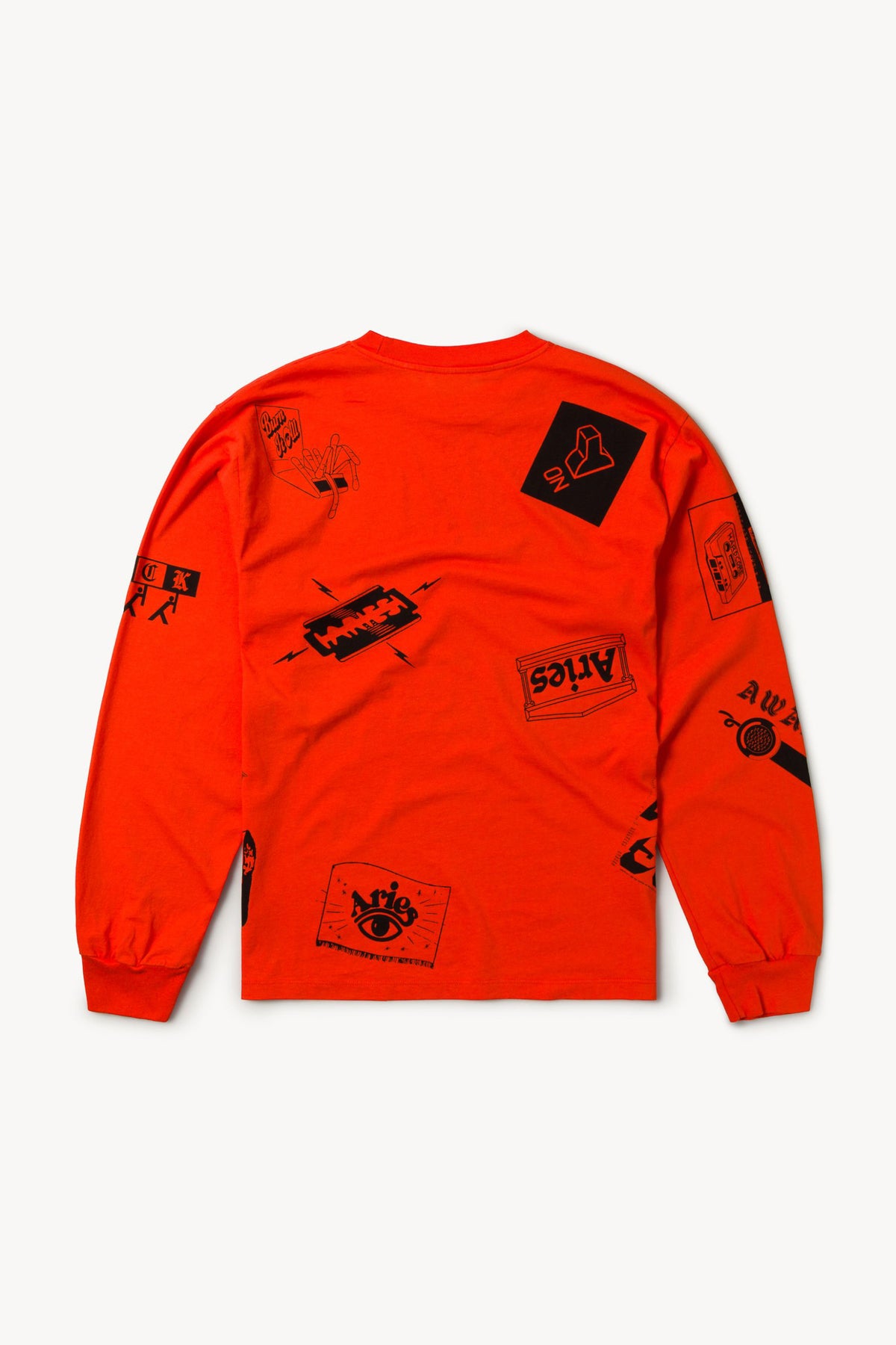 Mash Up LS Tee