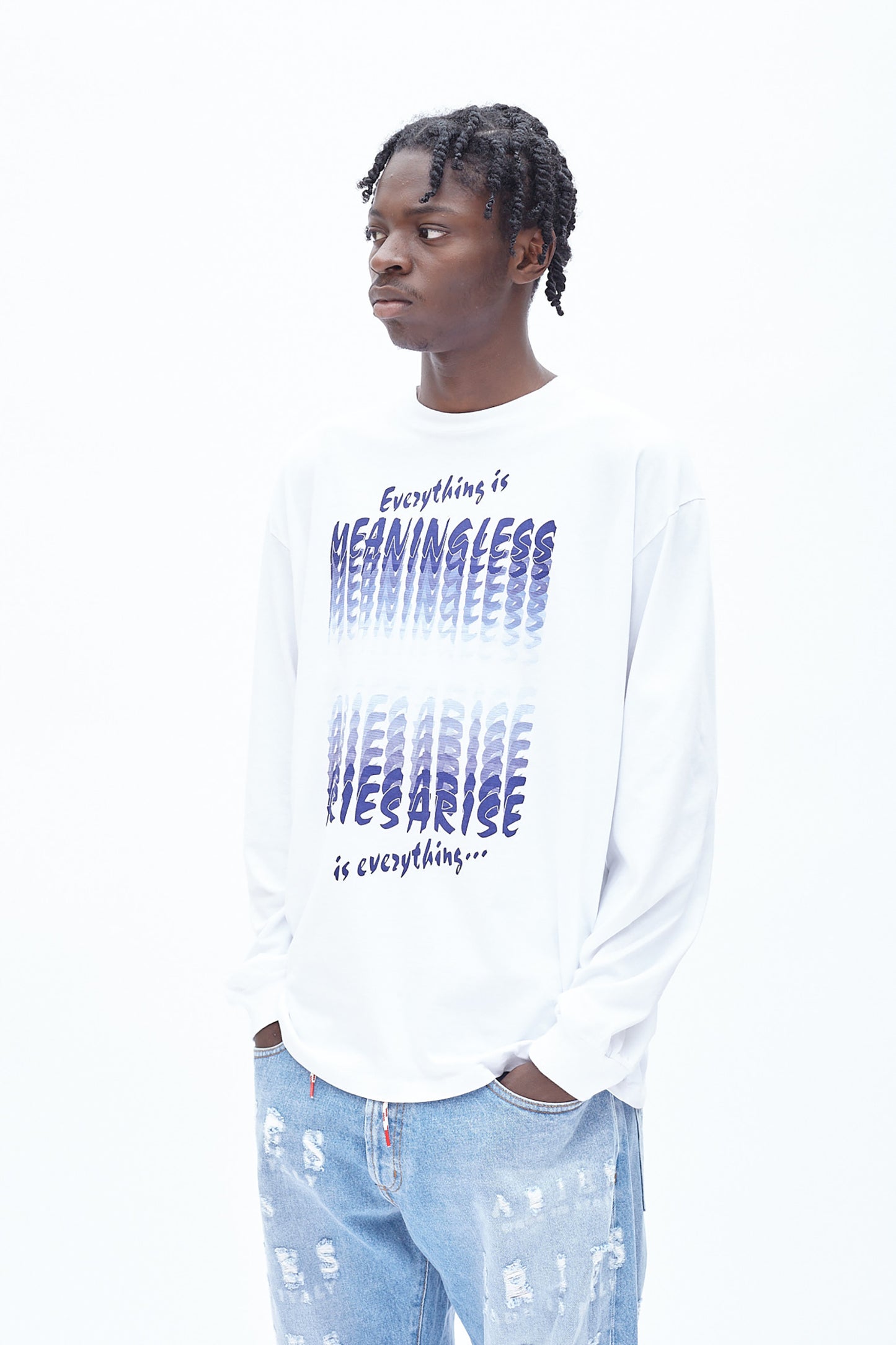 Everything Is Meaningless LS Tee