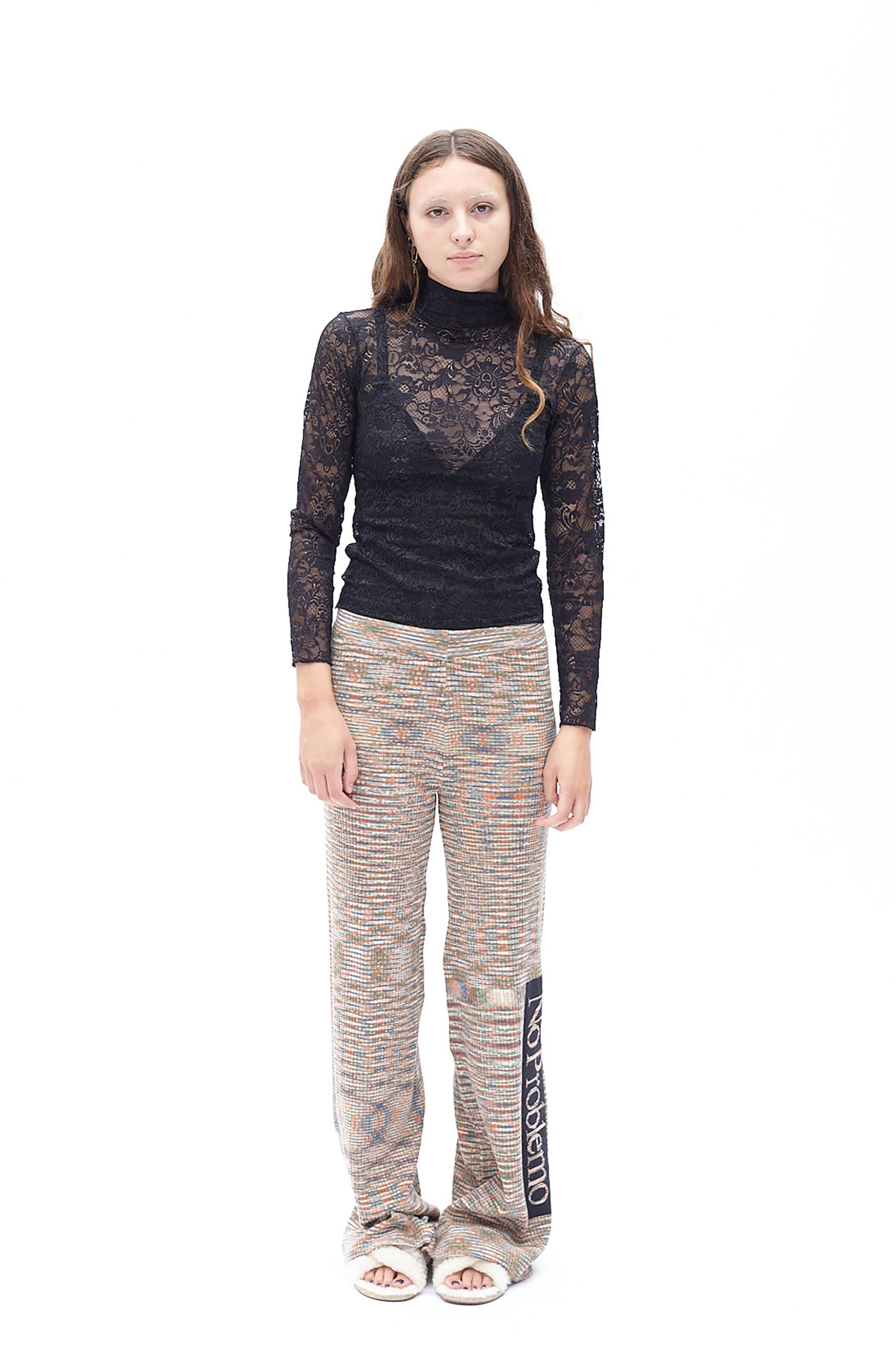 Load image into Gallery viewer, Fleur Lace LS Top