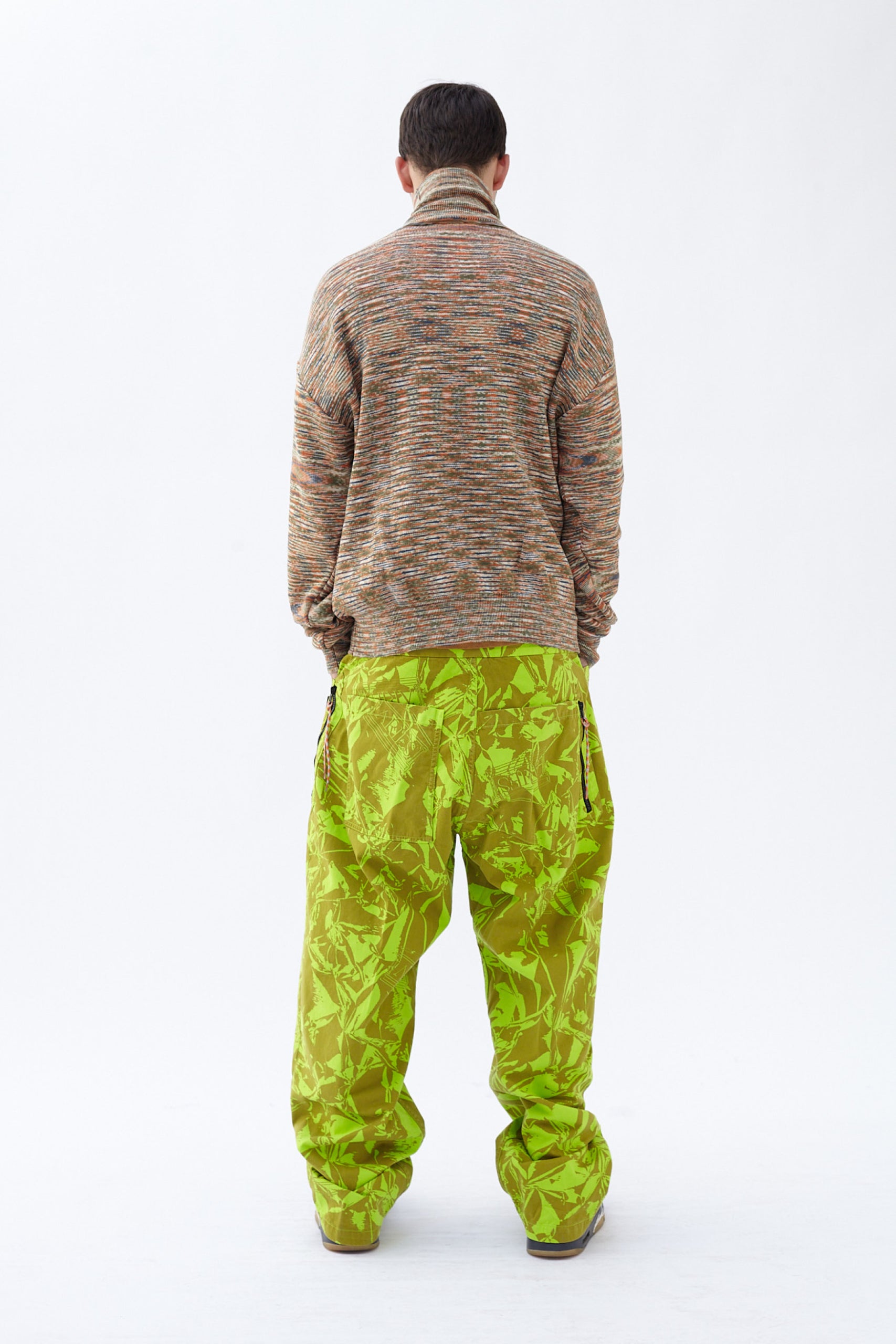 Load image into Gallery viewer, Temple Space Dye Turtleneck Knit